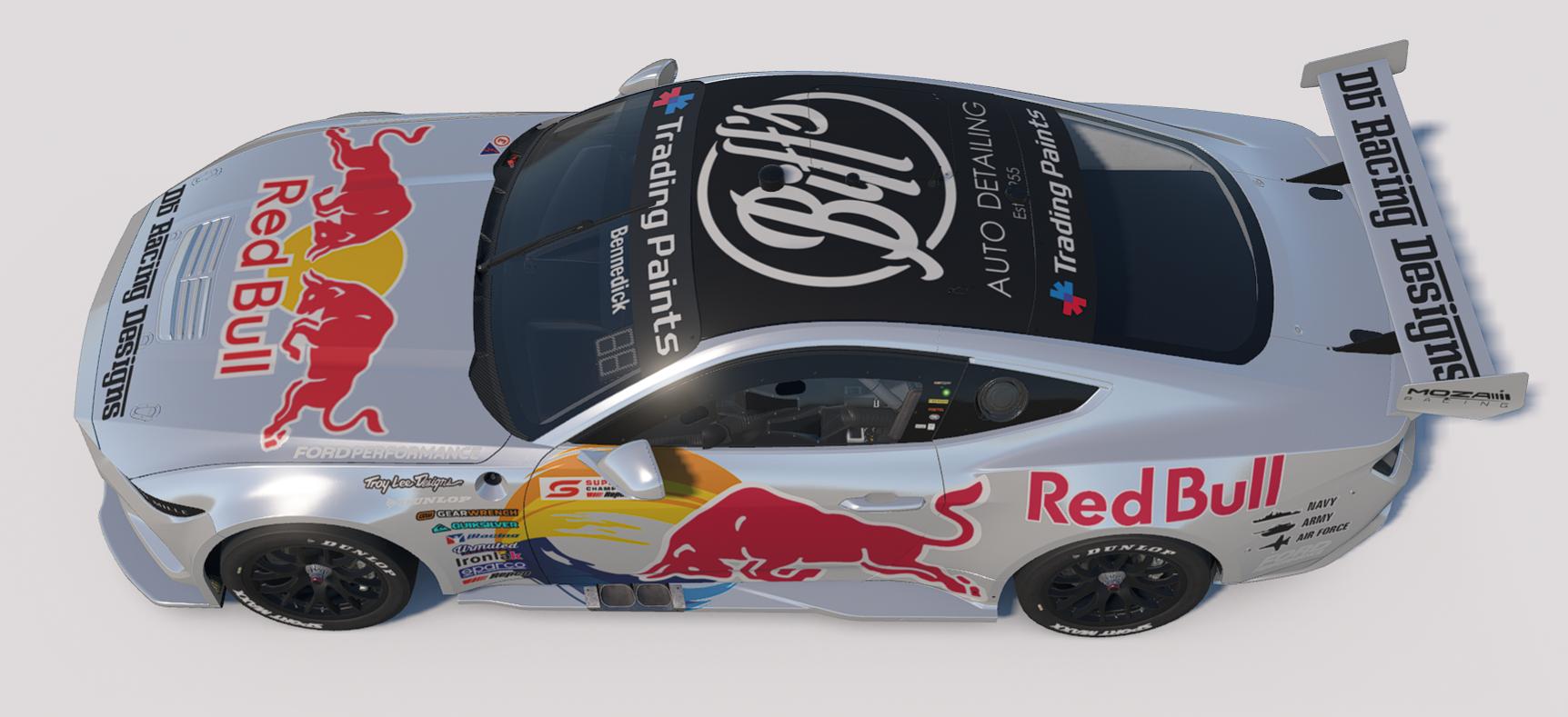 Preview of DB Racing Designs/Red Bull/Trading Paints Ford Mustang Gen 3 by Drew Bennedick