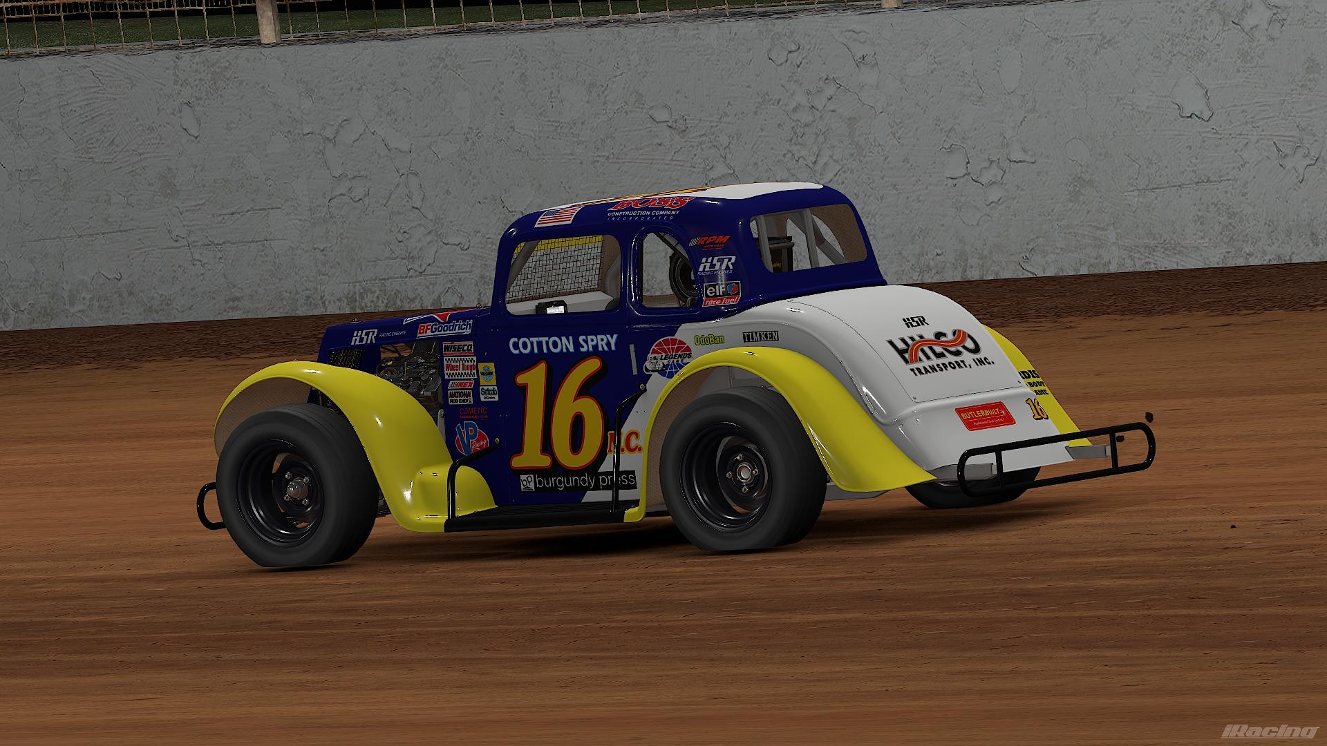 Preview of 2006 George "Cotton" Spry #16nc Allied Waste by Jeffrey Stanton