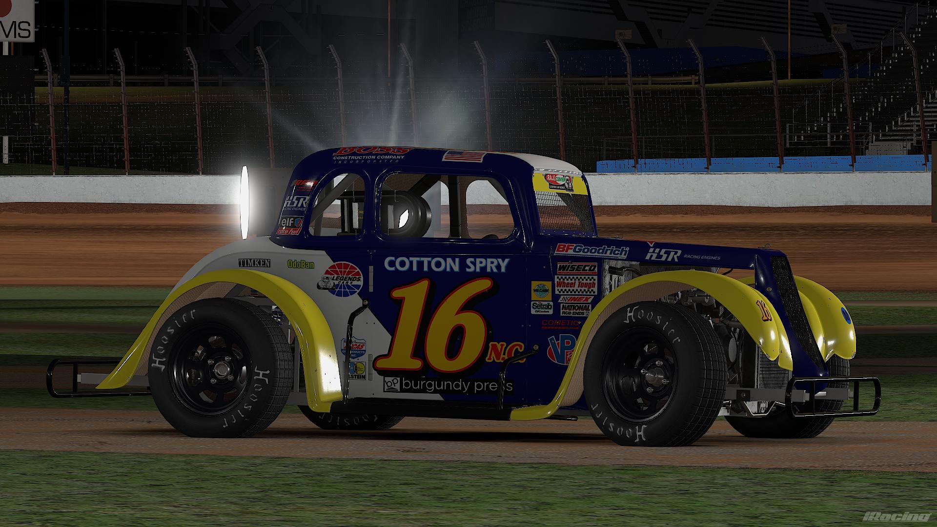 Preview of 2006 George "Cotton" Spry #16nc Allied Waste by Jeffrey Stanton