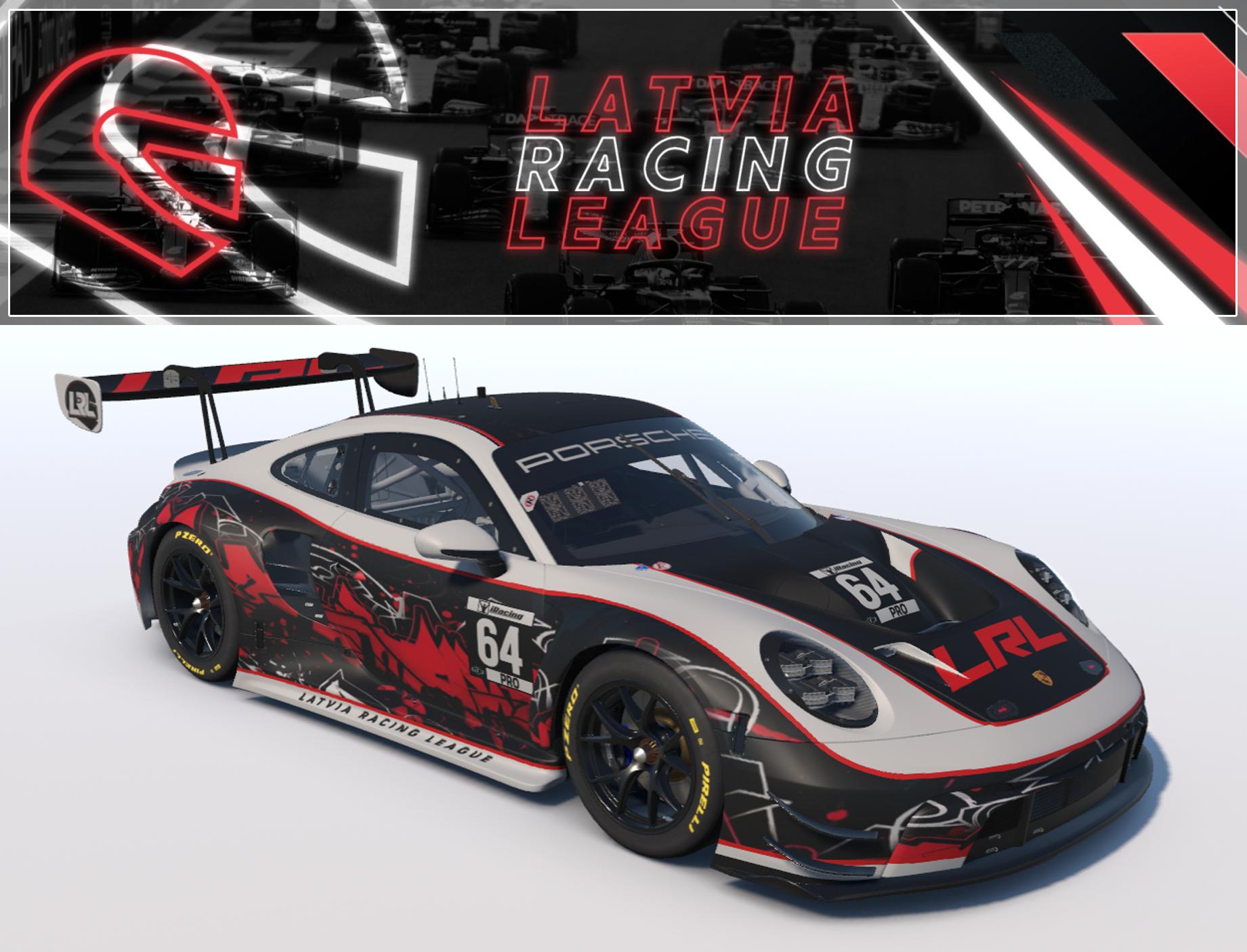 Preview of Latvia Racing League GT3 Porsche by Raimonds Ziverts