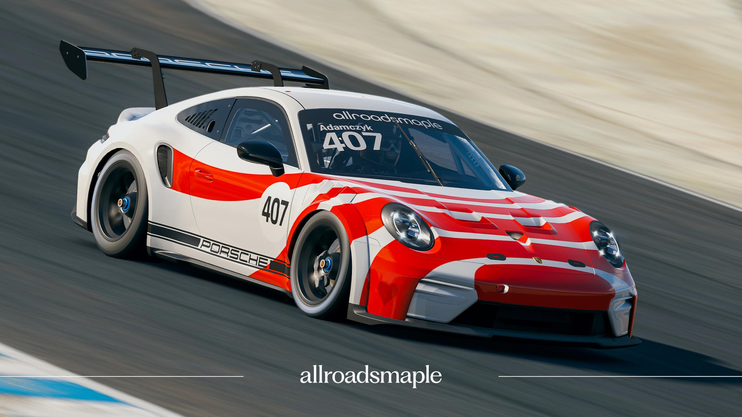 Preview of 1970 Porsche Salzburg - Targa Florio - The Heart - Tribute - Porsche 992 GT3 Cup Car by Patryk A.