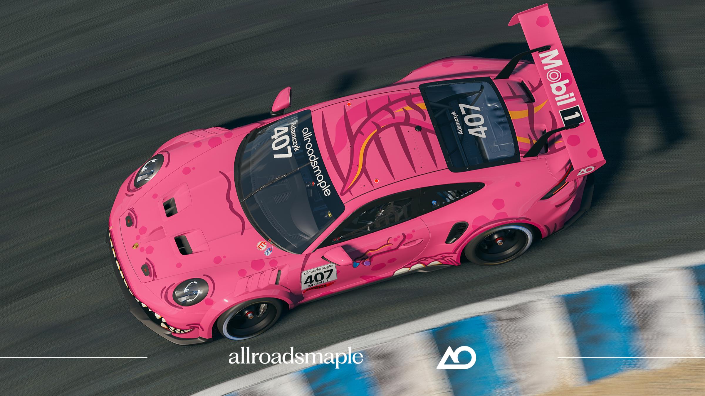Preview of 2025 AO Racing - Roxy - Porsche 992.2 GT3 Cup Rawr by Patryk A.
