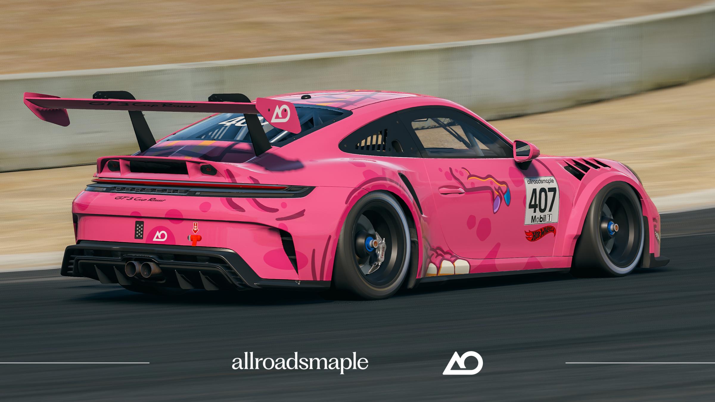 Preview of 2025 AO Racing - Roxy - Porsche 992.2 GT3 Cup Rawr by Patryk A.