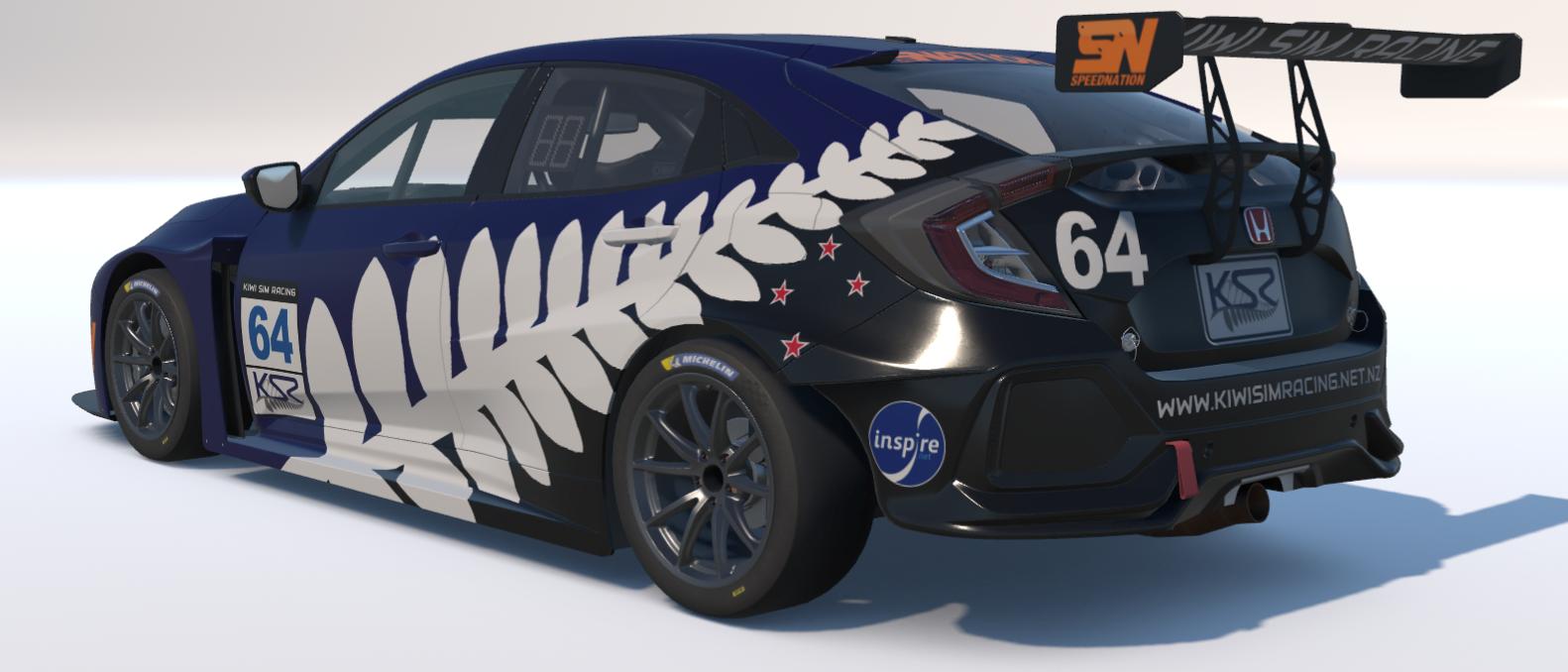 Preview of KSR - Kiwi Sim Racing - Honda Civic TCR - Alt by Matthew Pluck2