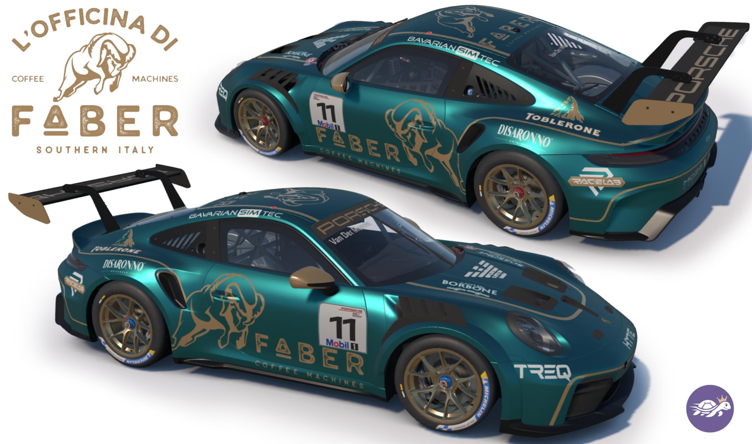 Preview of Porsche 992.2 Cup - Faber Coffee Machines by Dennis Van Der Meeren