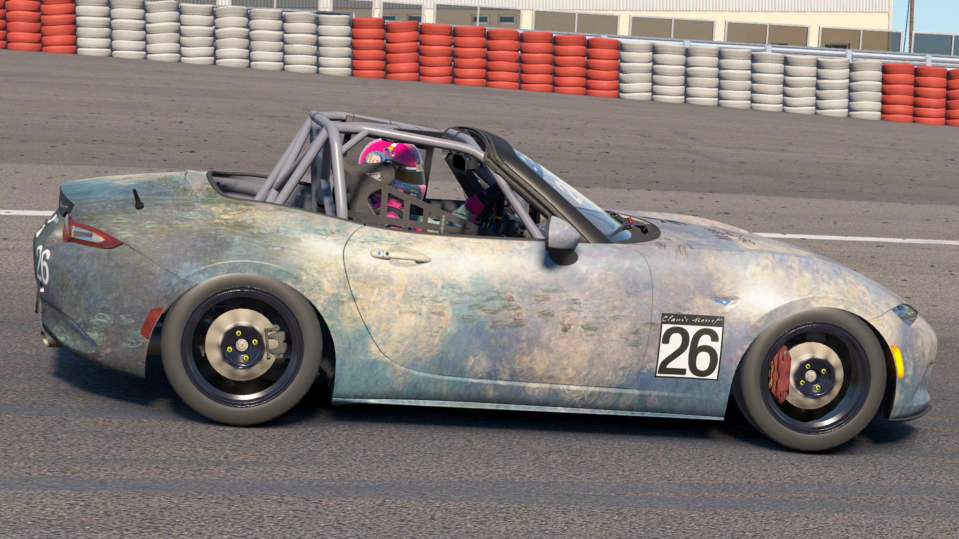 Preview of Water Lilies Mazda MX-5 Cup by Jasper De Jong