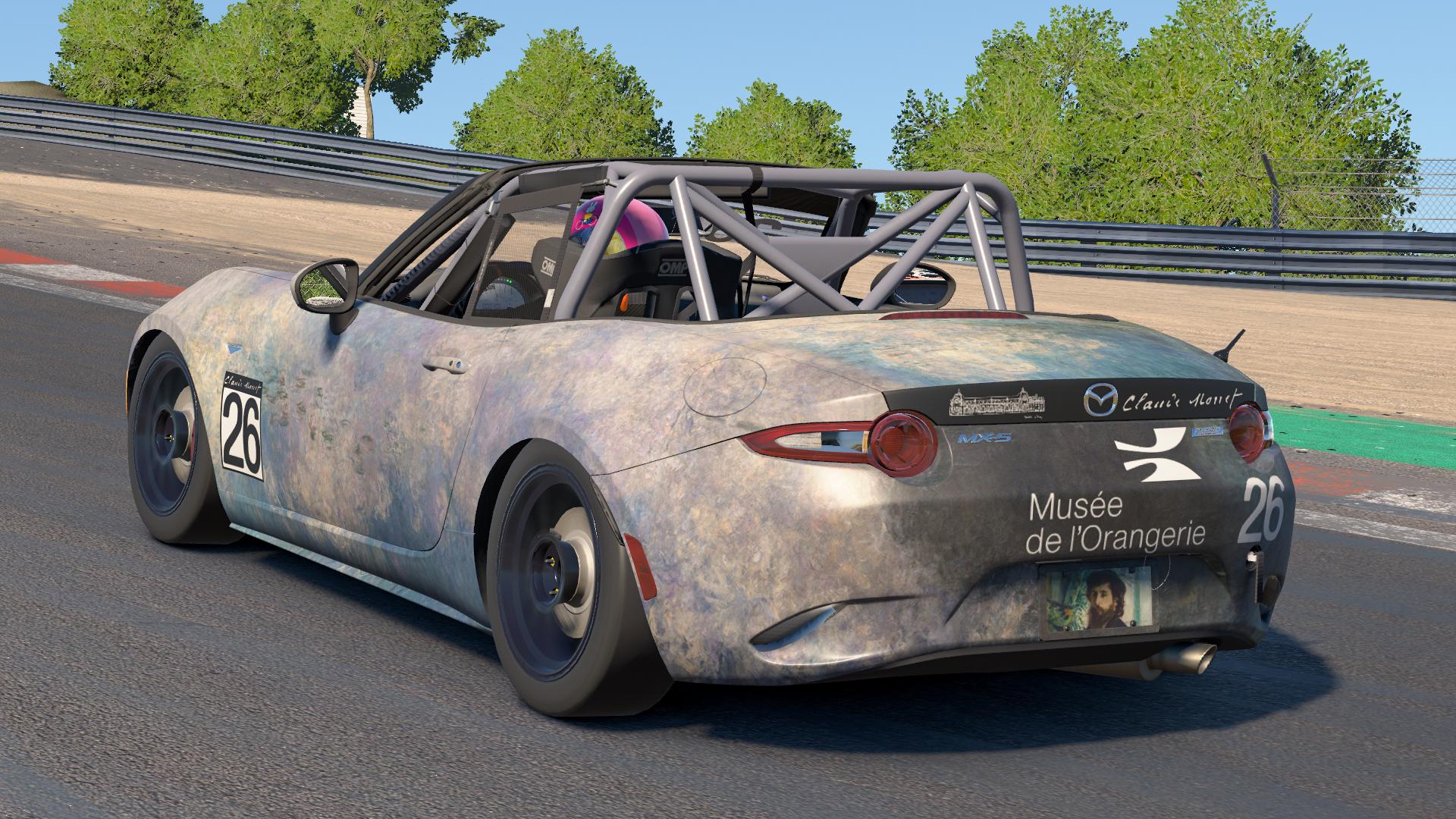 Preview of Water Lilies Mazda MX-5 Cup by Jasper De Jong