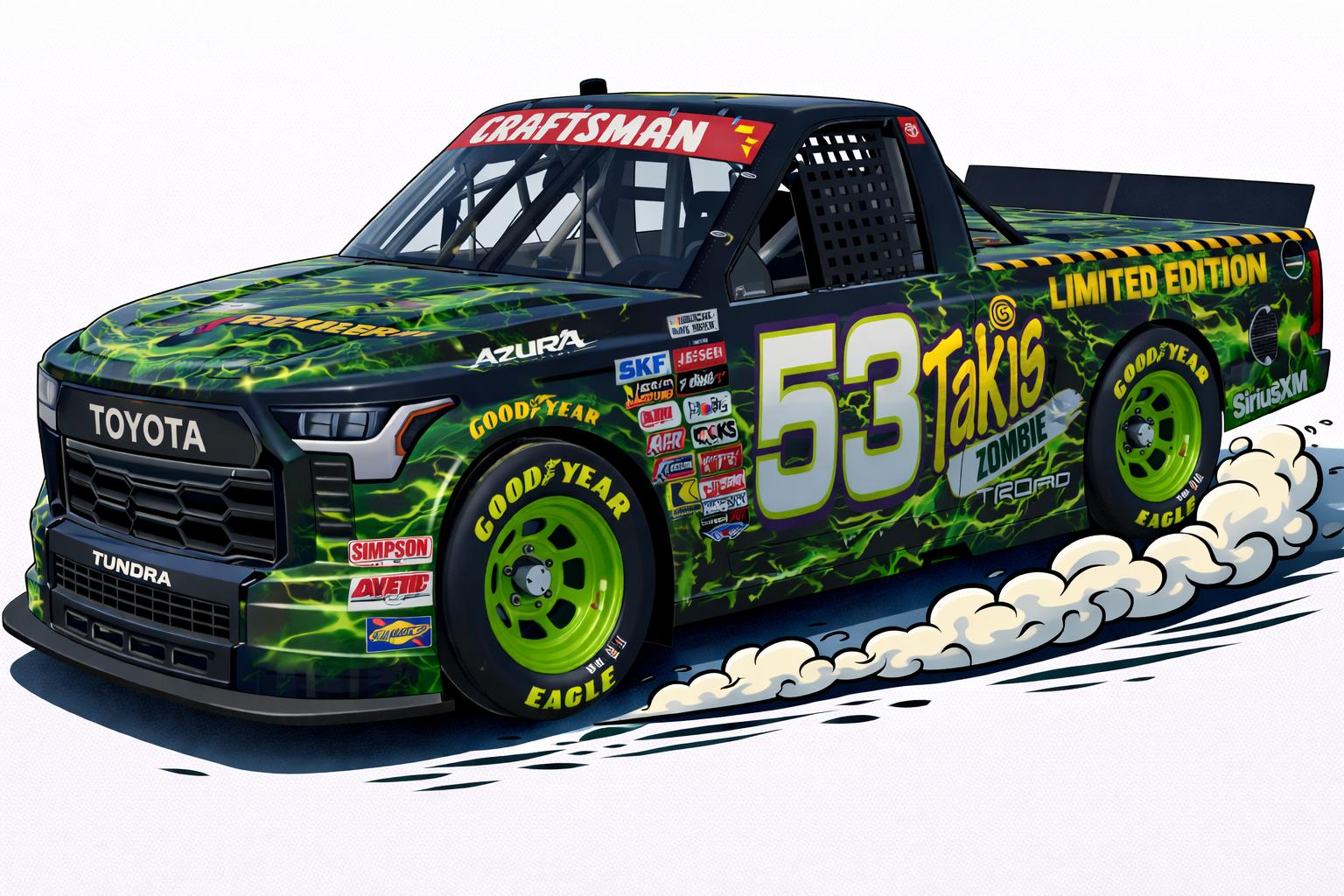 Preview of Takis - NASCAR Truck Toyota Tundra TRD Pro by Gavin D.