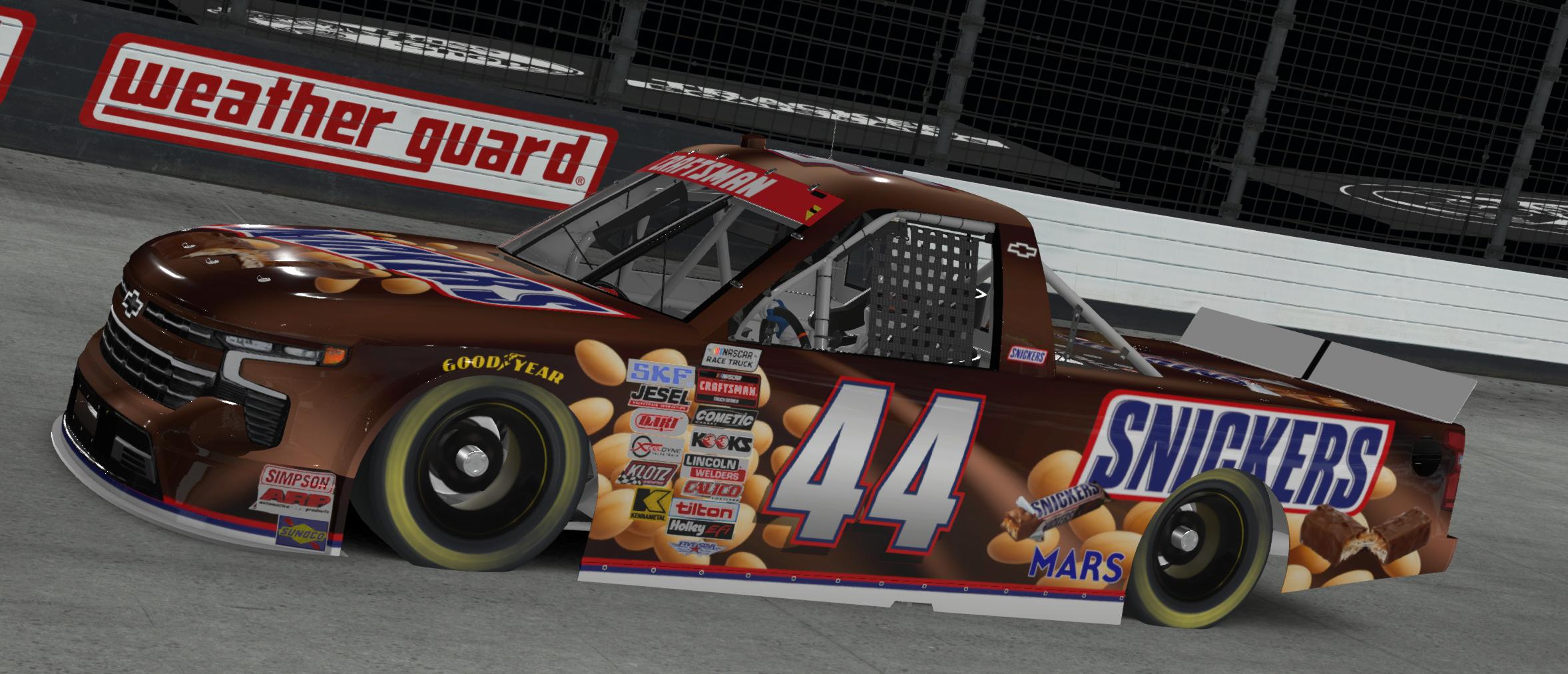 Preview of Chevy Silverado NASCAR Truck Series - Snickers by Brian J Oshenska