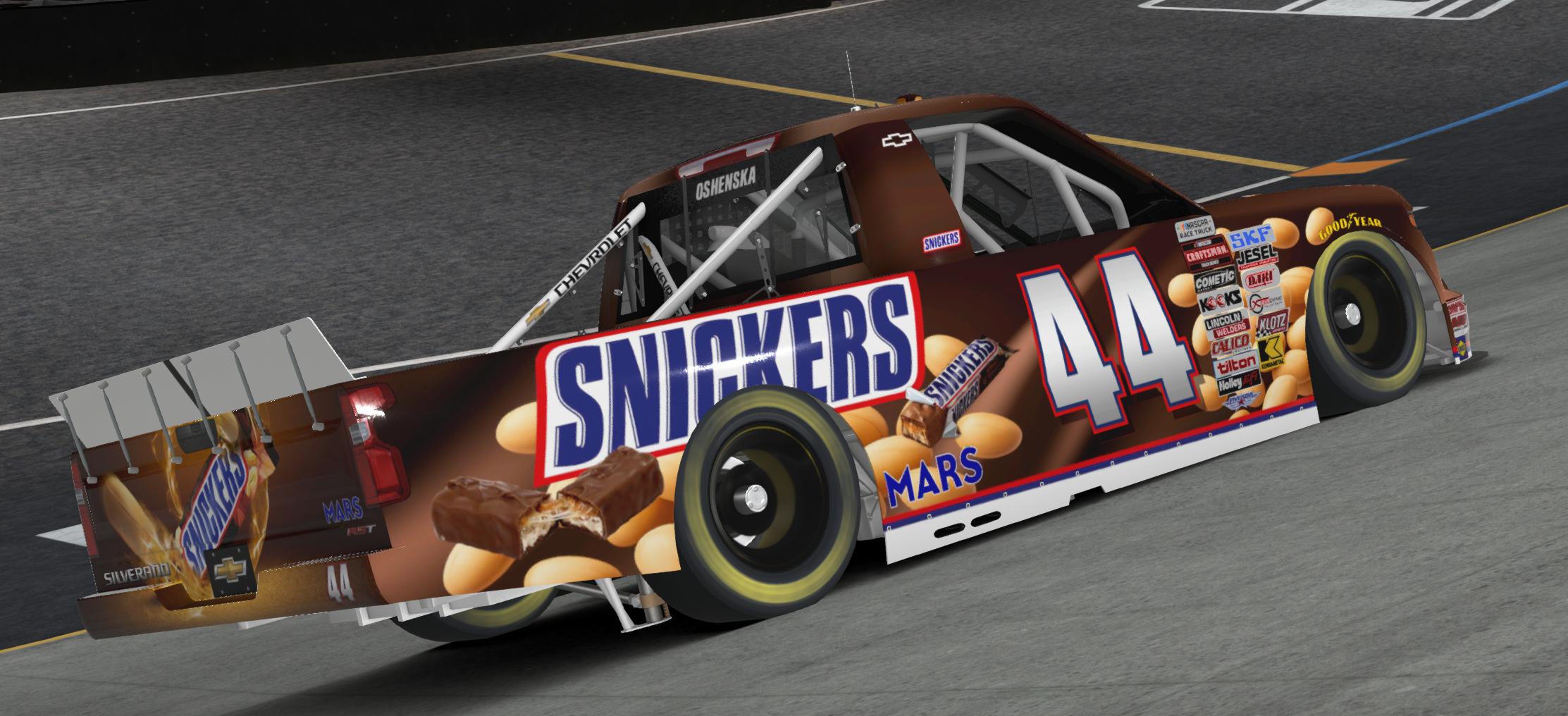 Preview of Chevy Silverado NASCAR Truck Series - Snickers by Brian J Oshenska