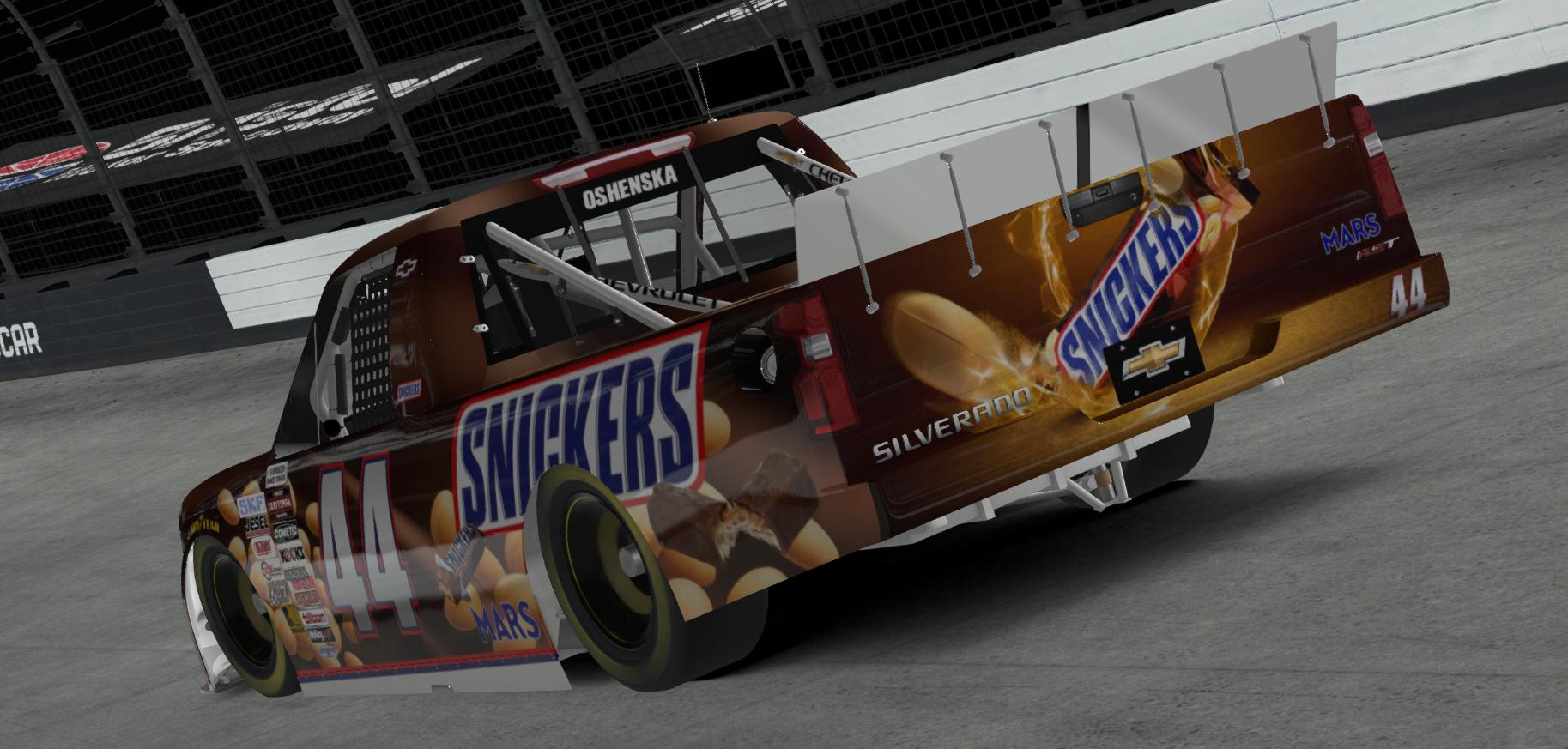 Preview of Chevy Silverado NASCAR Truck Series - Snickers by Brian J Oshenska