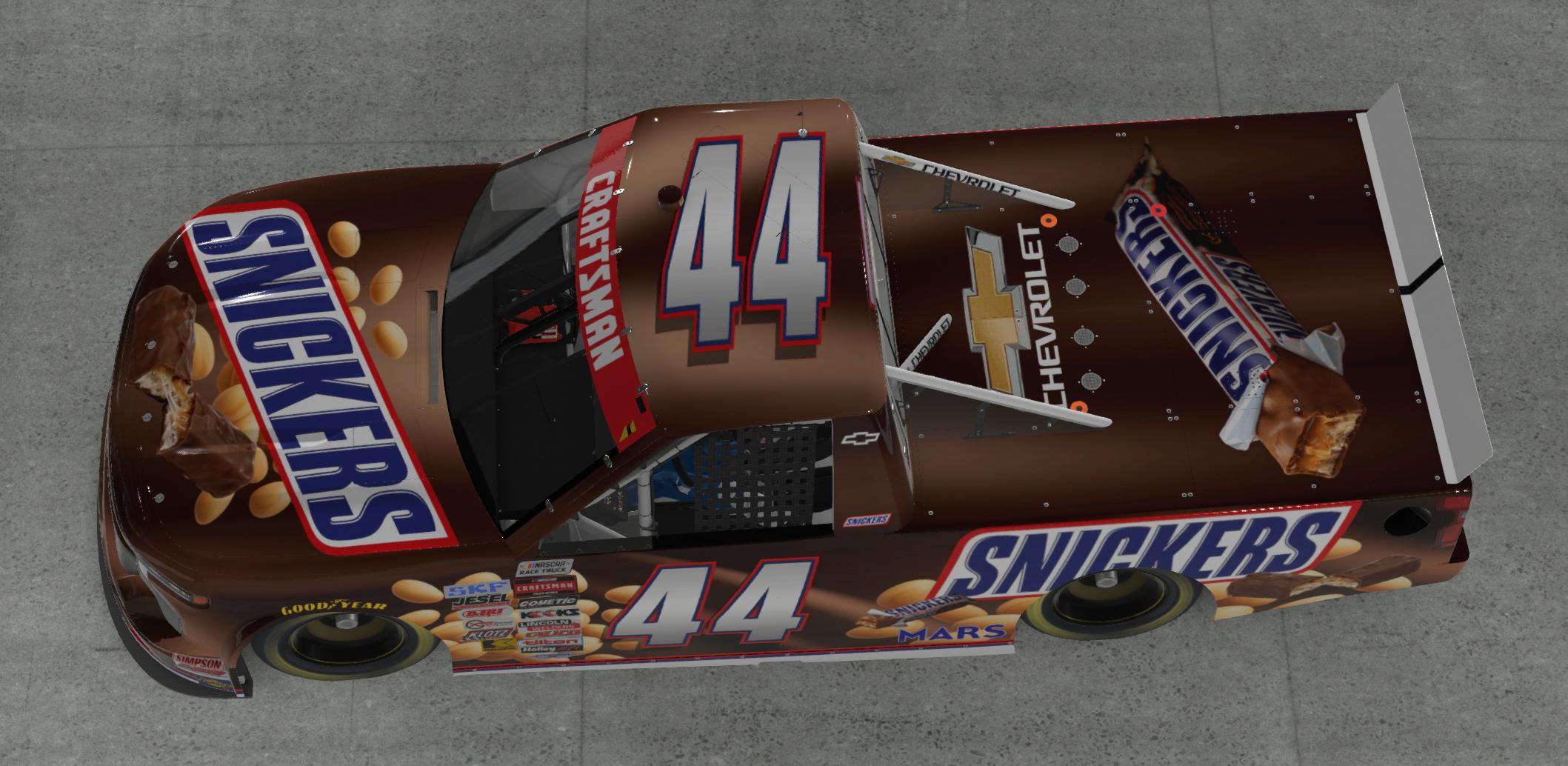 Preview of Chevy Silverado NASCAR Truck Series - Snickers by Brian J Oshenska