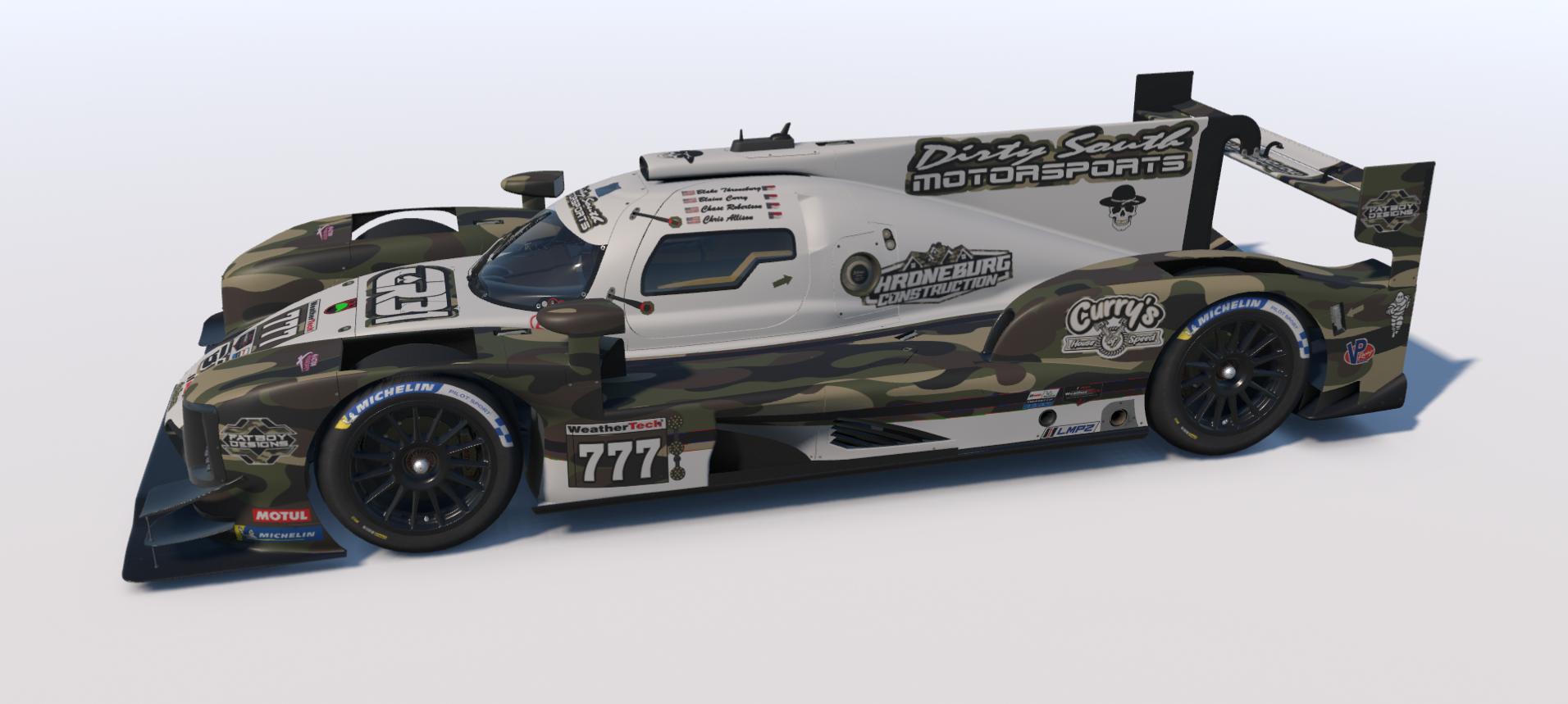 Preview of Dirty South Motorsports 24 Hour Dallara P217 by Brant Mickel