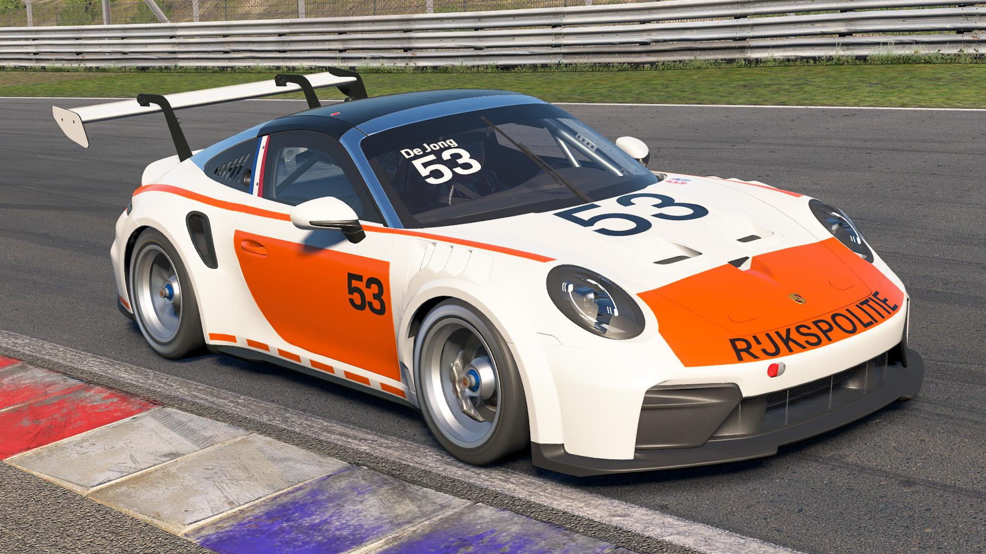 Preview of Rijkspolitie Porsche 911 Cup (992.2) by Jasper De Jong