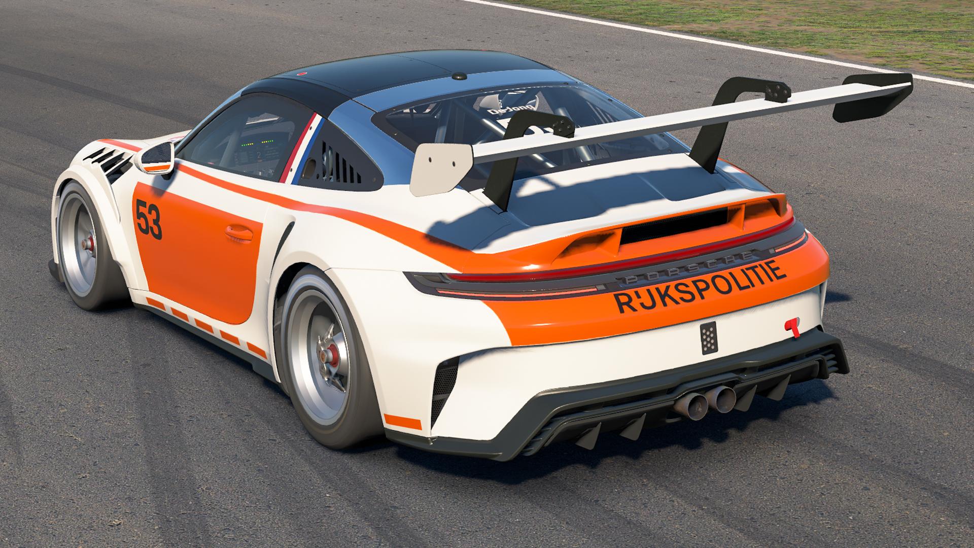 Preview of Rijkspolitie Porsche 911 Cup (992.2) by Jasper De Jong