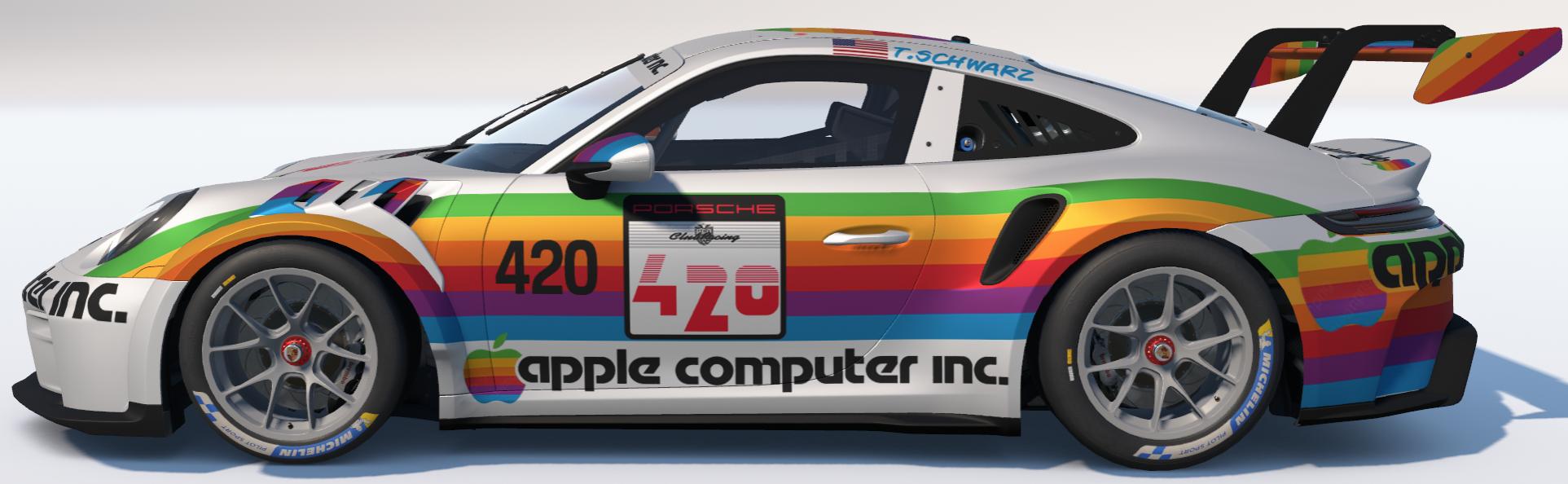 Preview of Apple Computer Porsche 992 2 Cup  by Todd Schwarz