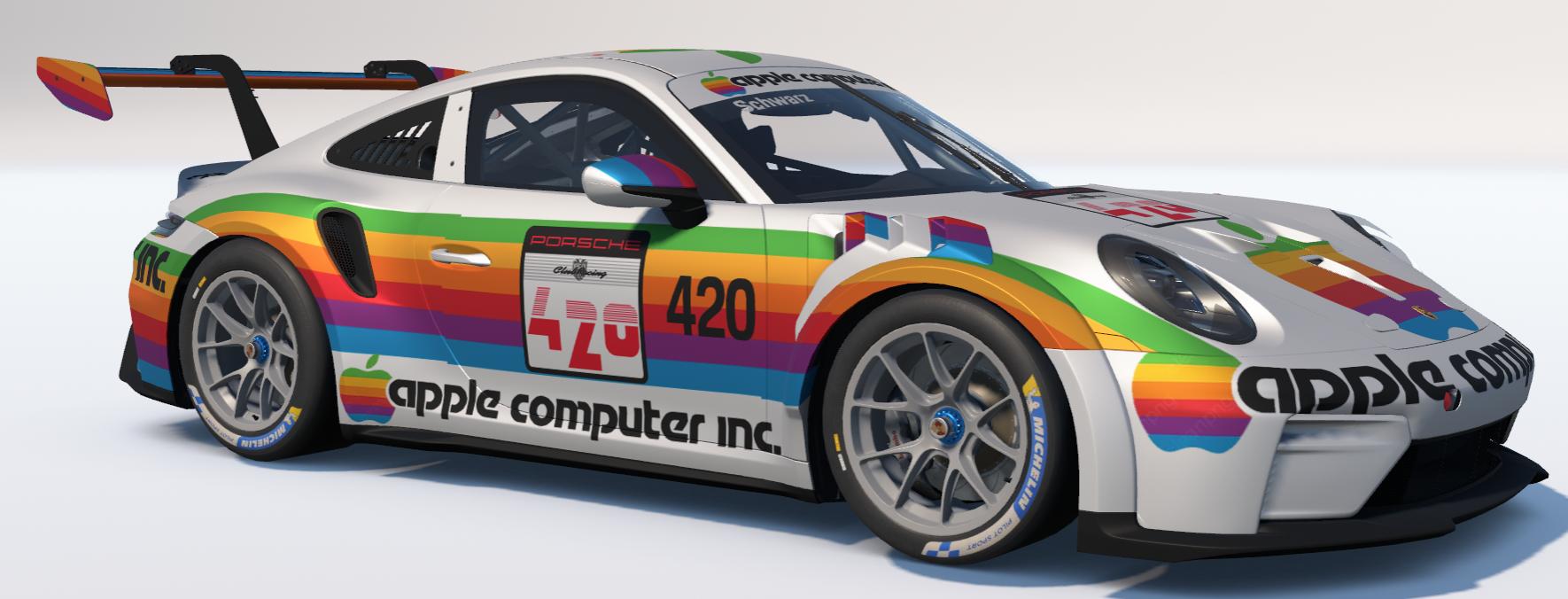 Preview of Apple Computer Porsche 992 2 Cup  by Todd Schwarz