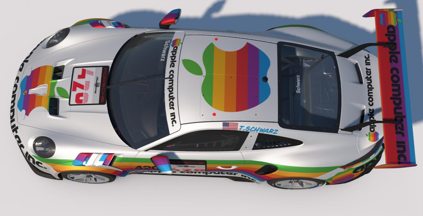 Preview of Apple Computer Porsche 992 2 Cup  by Todd Schwarz