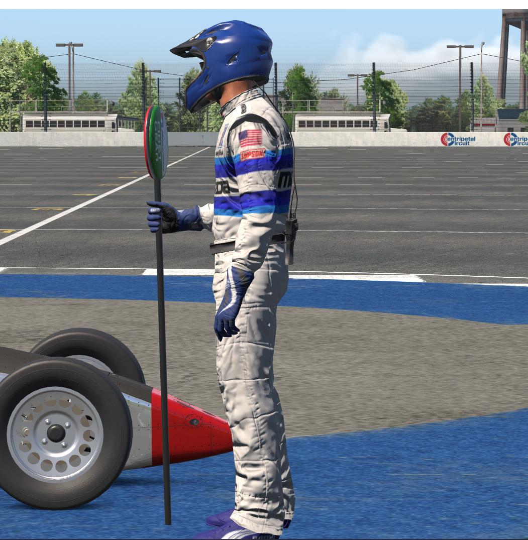 Preview of Team Mazda race suit by Bruce Funderburg