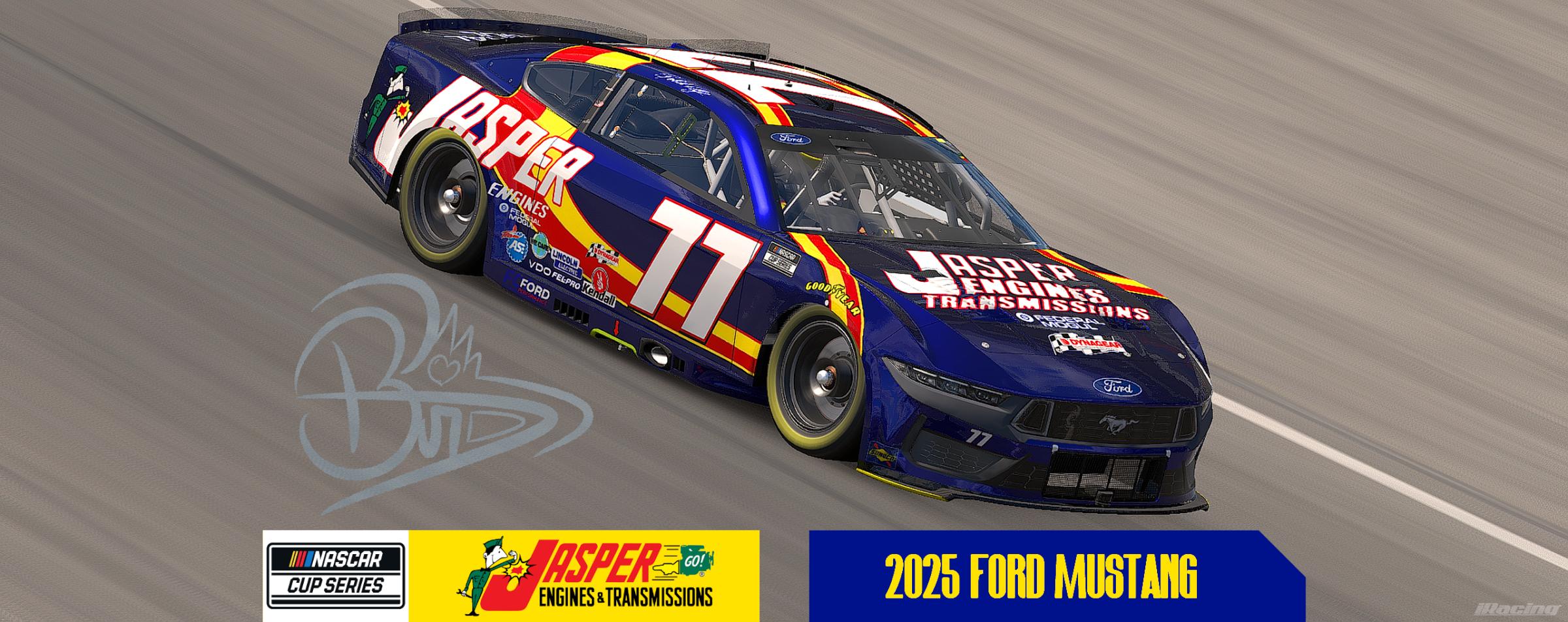 Preview of 1998 Robert Pressley Jasper Motorsports Throwback Car by Dominic Barbagallo