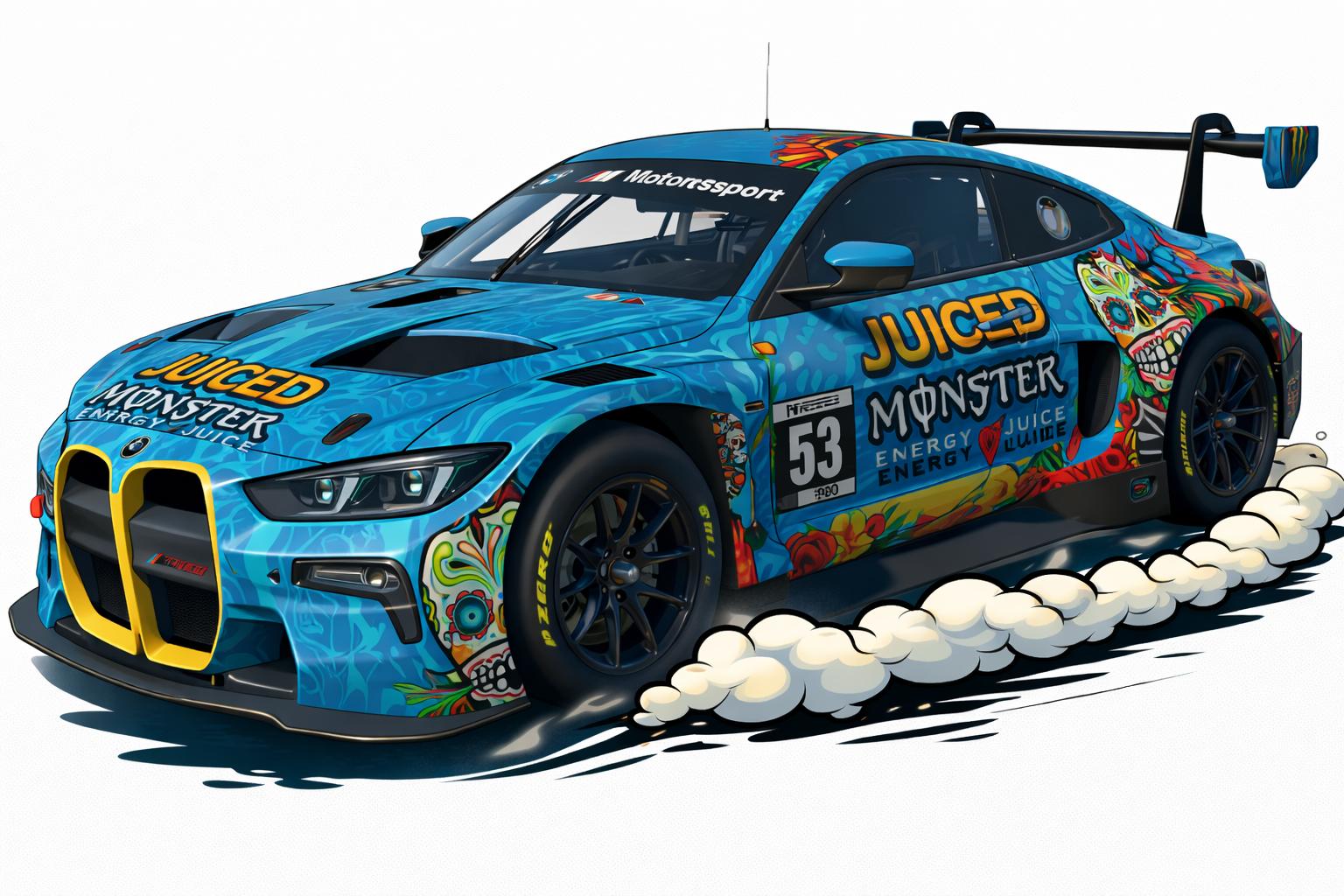 Preview of Monster Mango Loco - BMW M4 GT3 EVO by Gavin D.