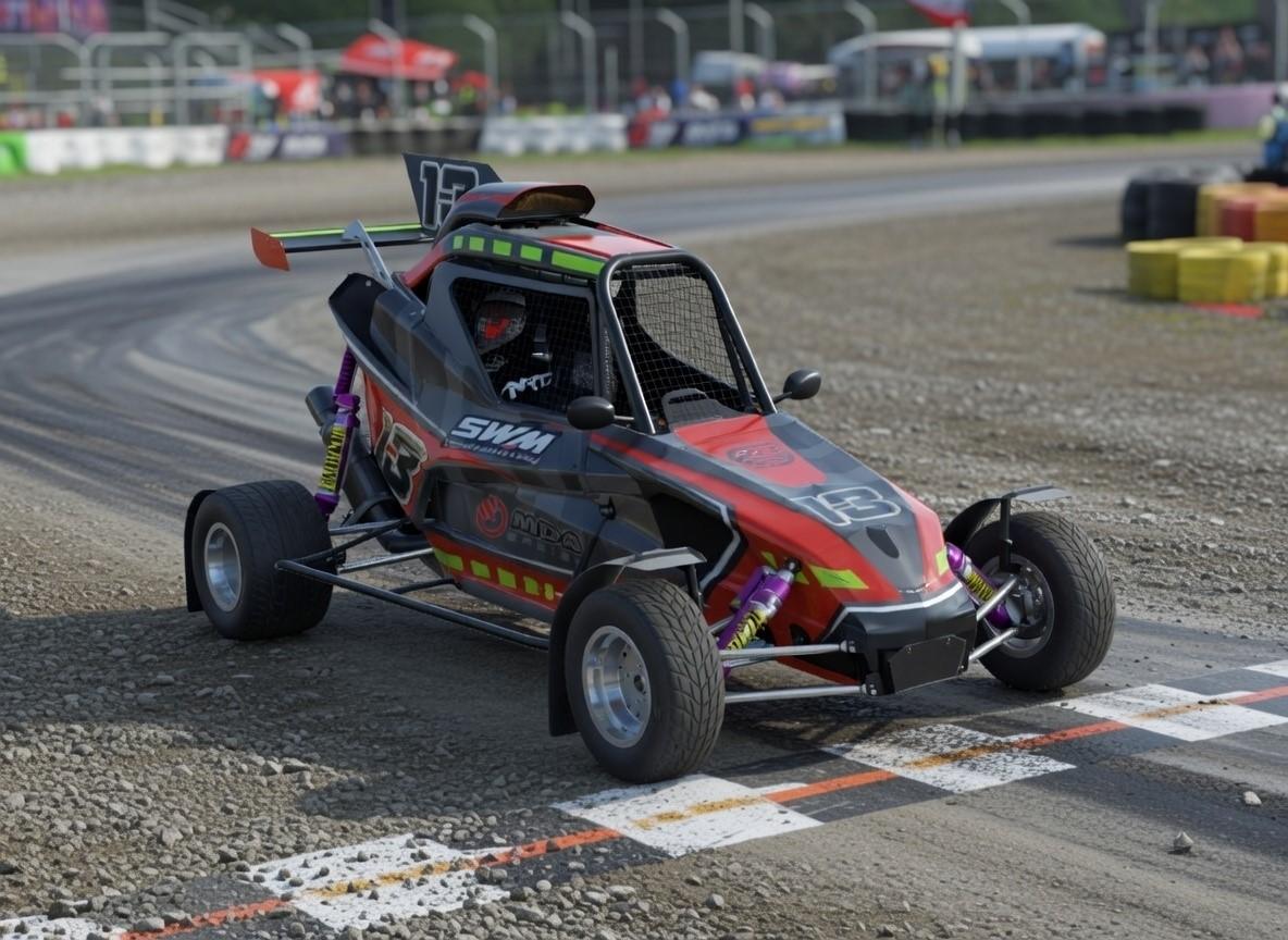 DB Racing Team Fia Cross Car by Daniel Bolman - Trading Paints