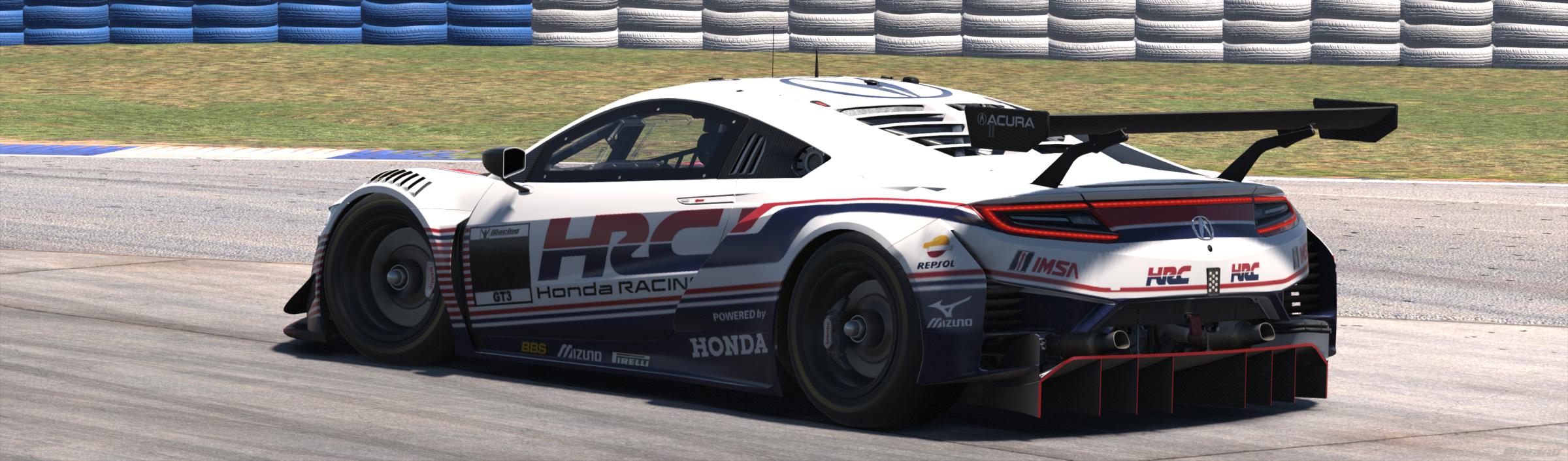 Preview of HRC Acura NSX GT3 EVO 22 .. NO# by Bernie Mobbs