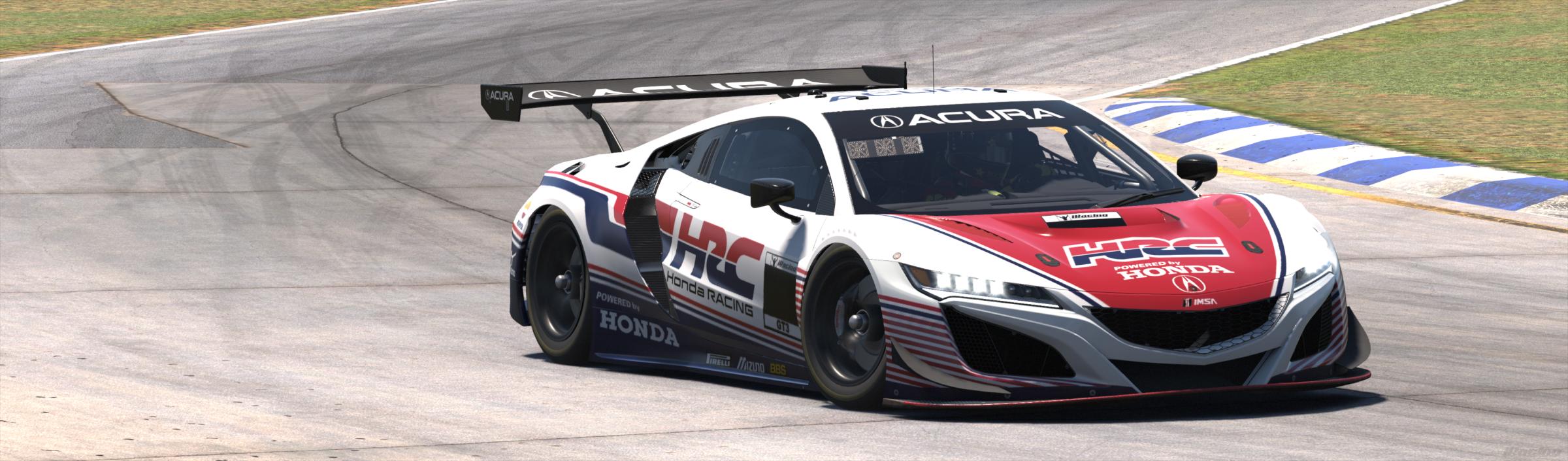 Preview of HRC Acura NSX GT3 EVO 22 .. NO# by Bernie Mobbs
