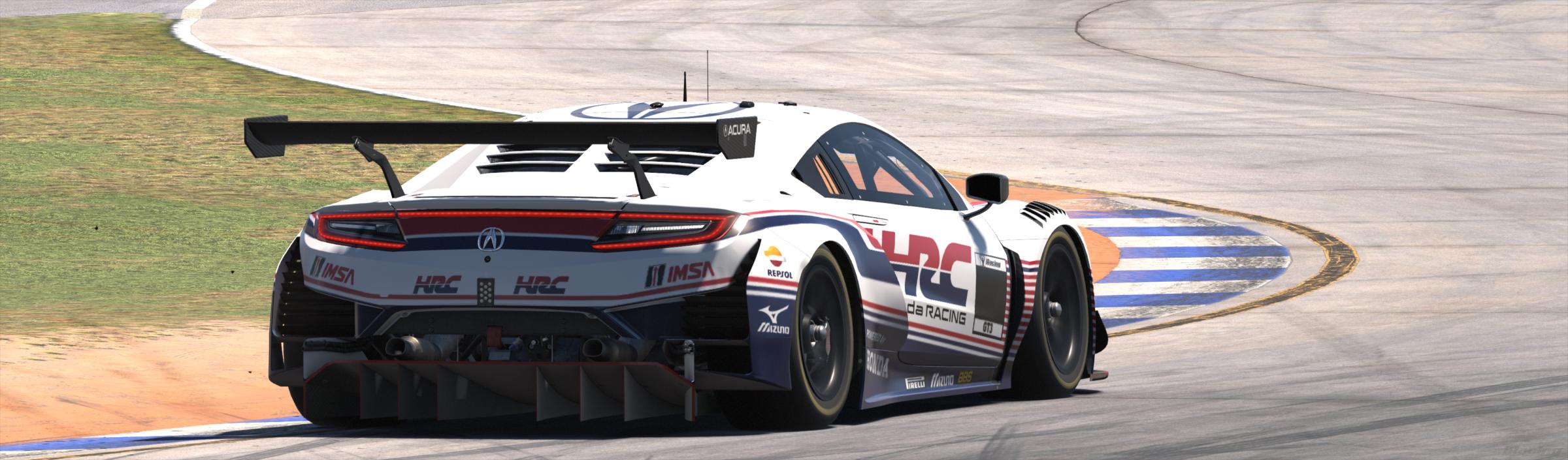 Preview of HRC Acura NSX GT3 EVO 22 .. NO# by Bernie Mobbs