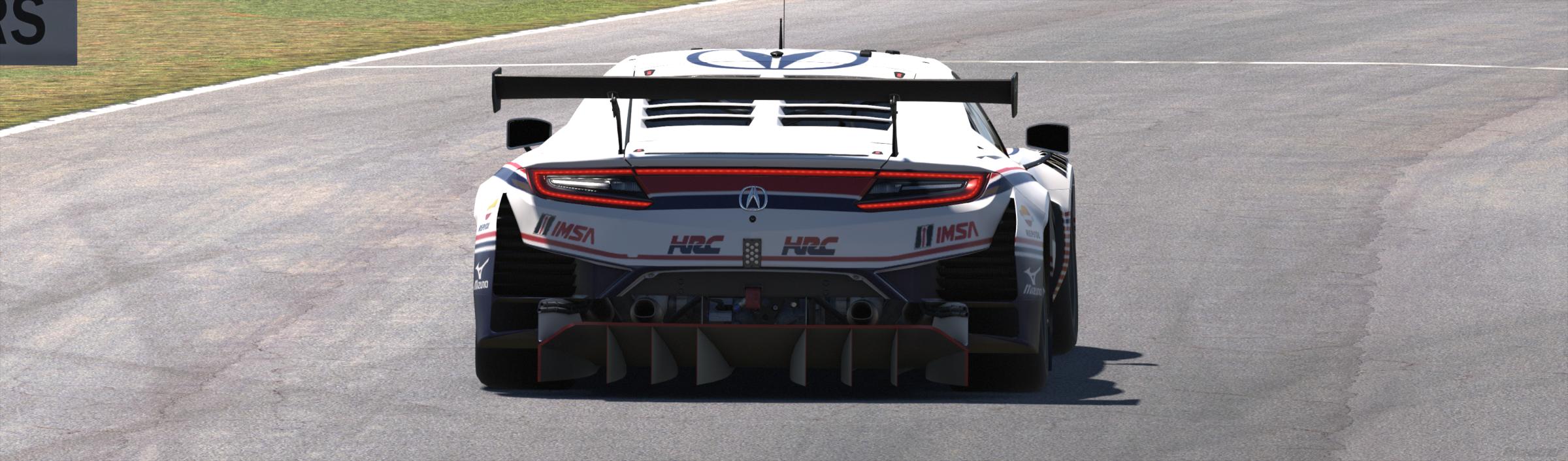 Preview of HRC Acura NSX GT3 EVO 22 .. NO# by Bernie Mobbs