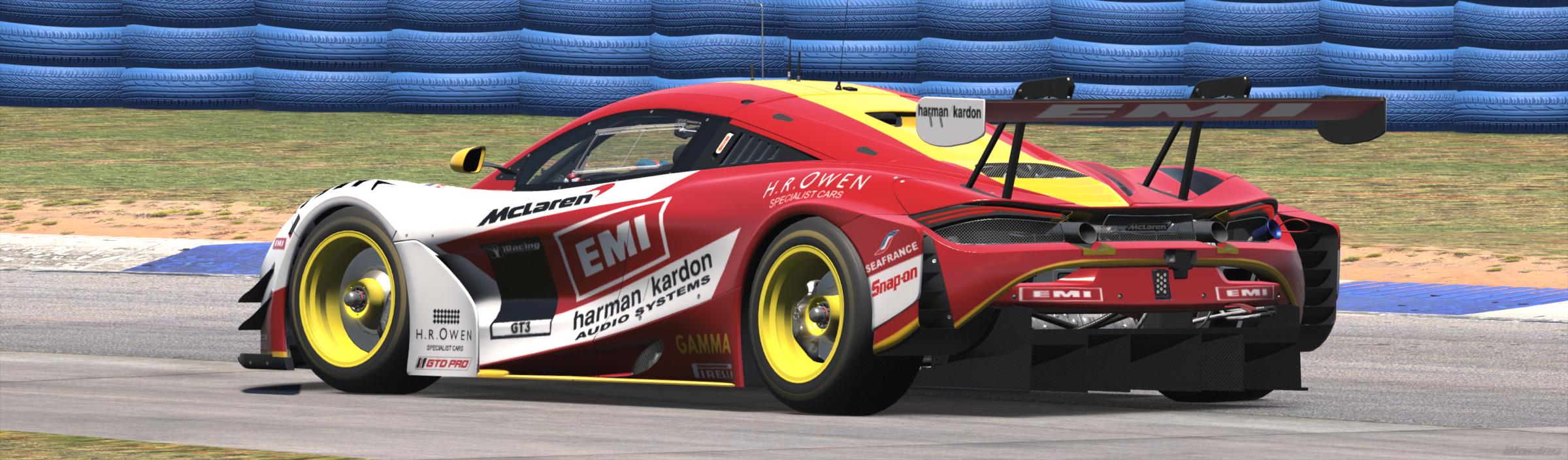 Preview of EMI McLaren 720s GT3 EVO .. NO# by Bernie Mobbs