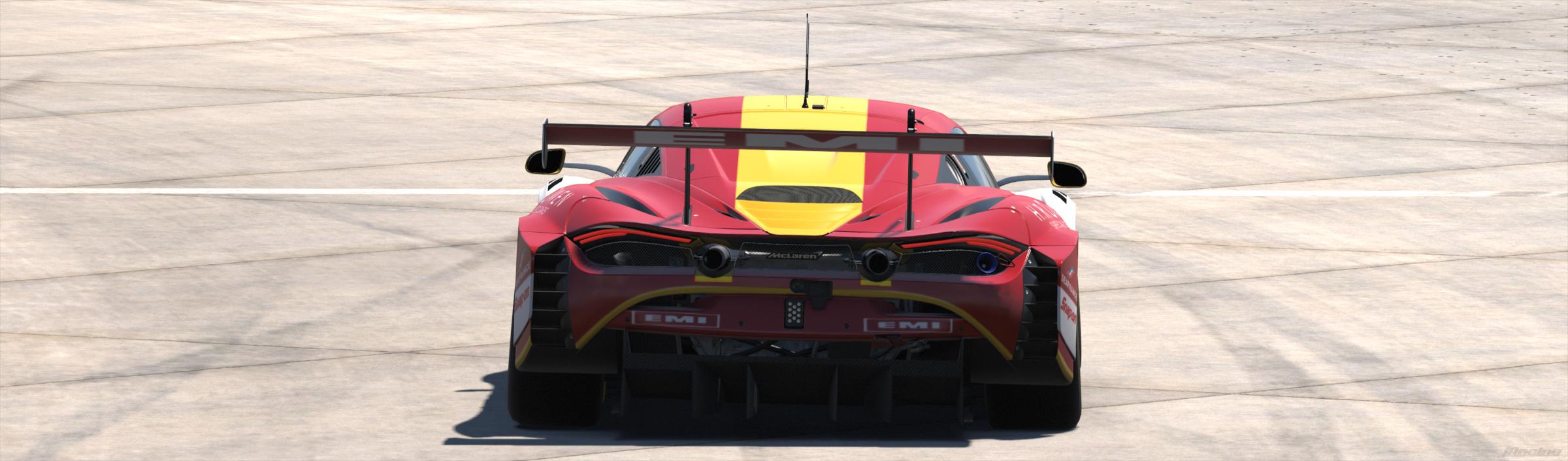 Preview of EMI McLaren 720s GT3 EVO .. NO# by Bernie Mobbs