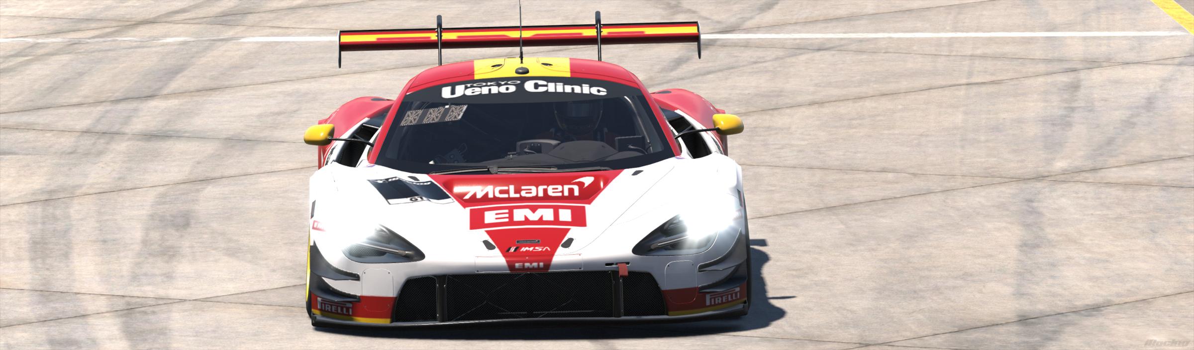 Preview of EMI McLaren 720s GT3 EVO .. NO# by Bernie Mobbs