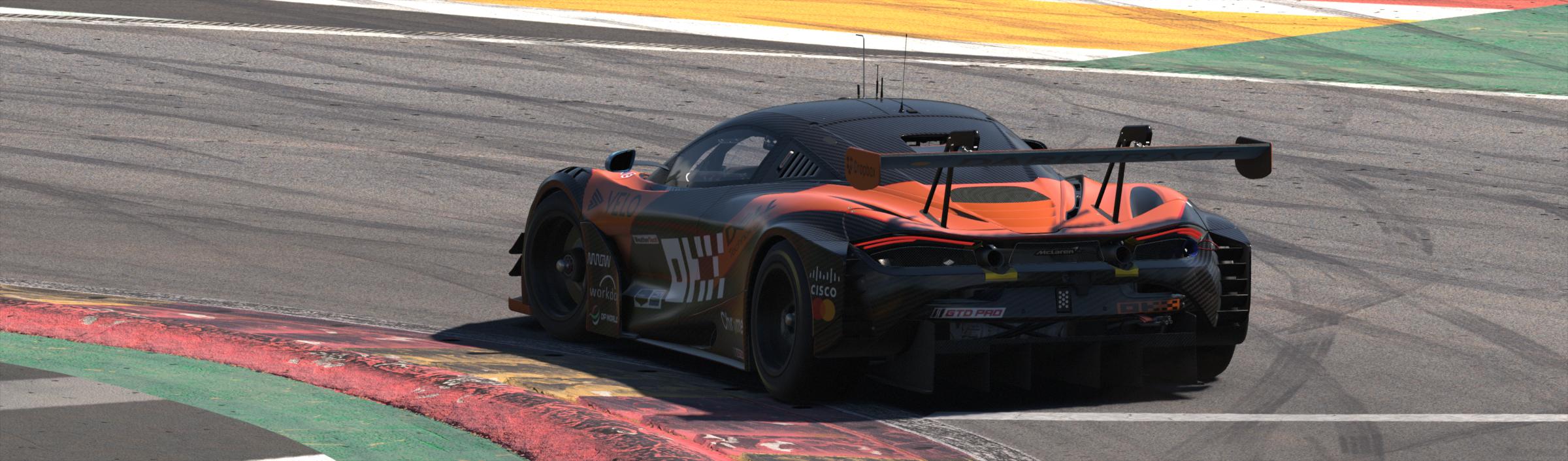 Preview of OKX McLaren 720s GT3 EVO .. NO# by Bernie Mobbs