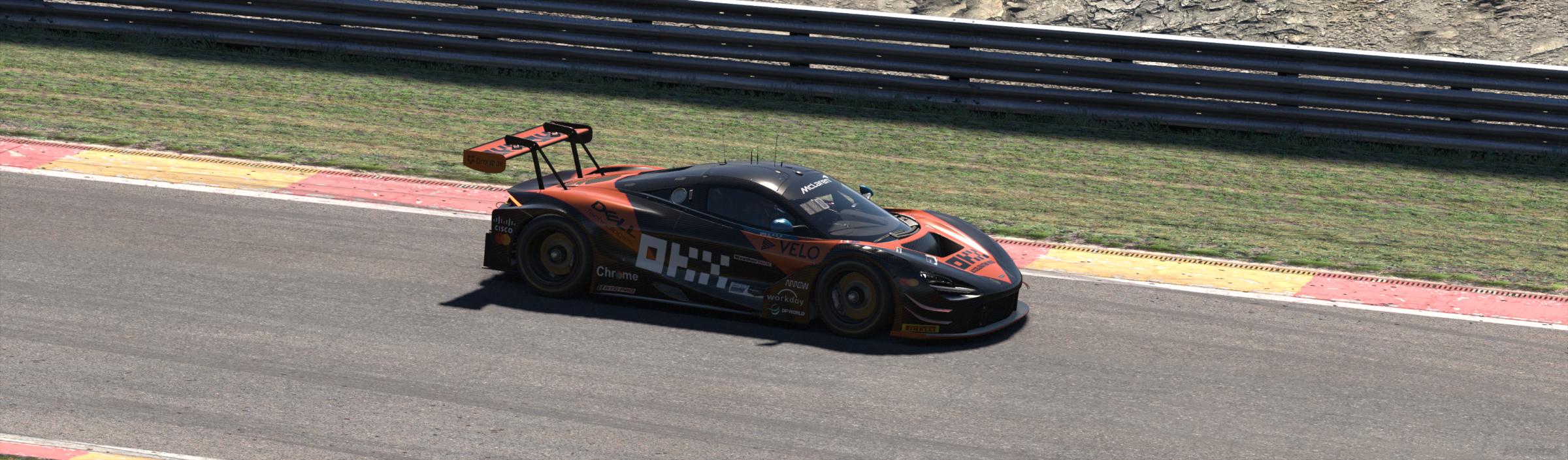 Preview of OKX McLaren 720s GT3 EVO .. NO# by Bernie Mobbs