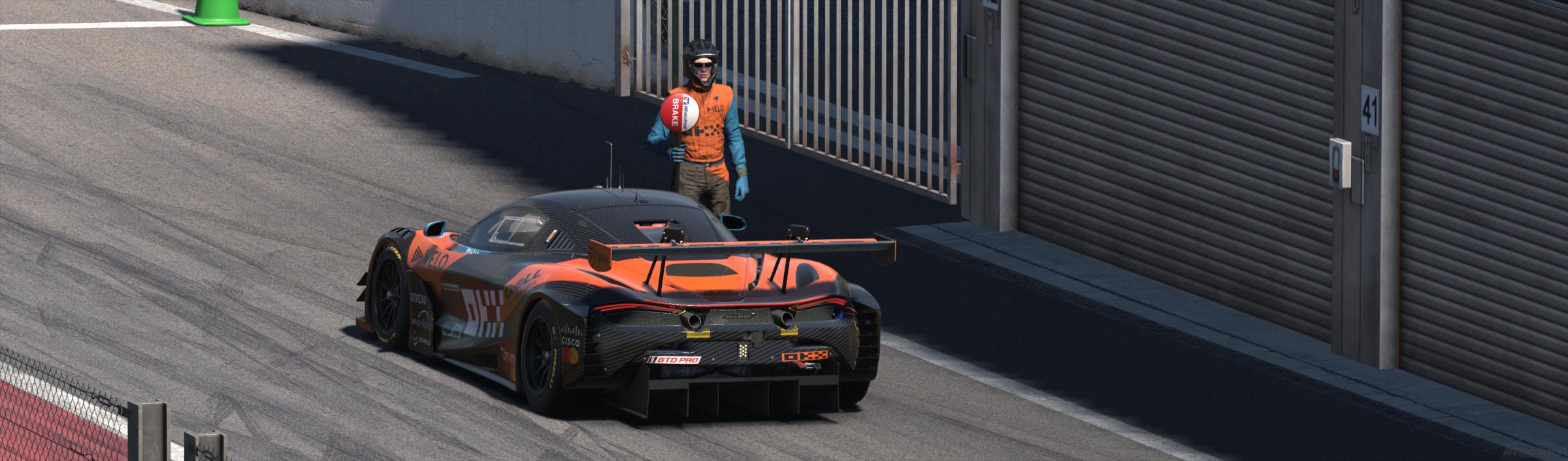 Preview of OKX McLaren 720s GT3 EVO .. NO# by Bernie Mobbs