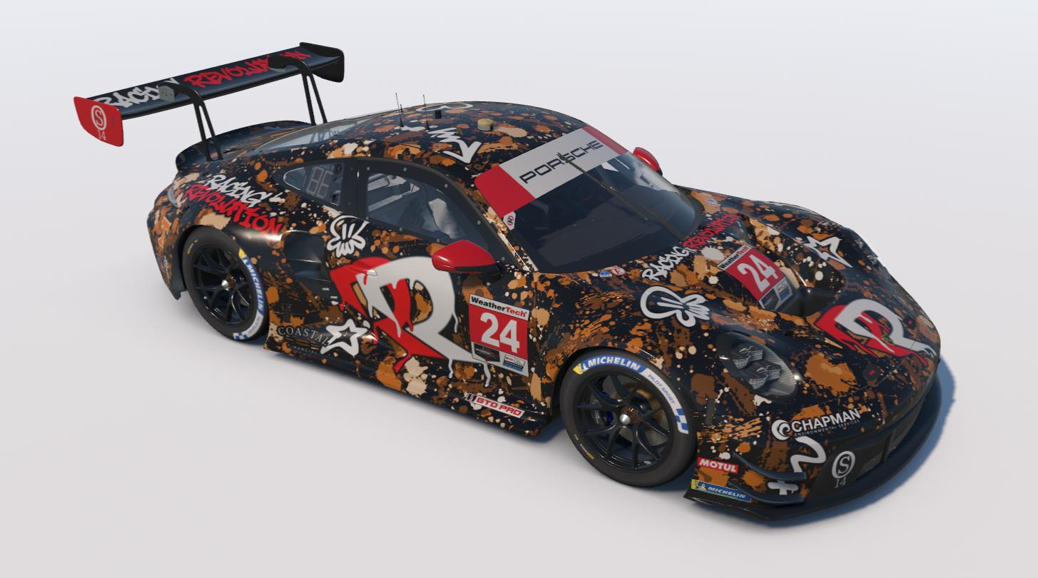 Preview of Racing Revolution Graffiti Orange by Dennis Faircloth