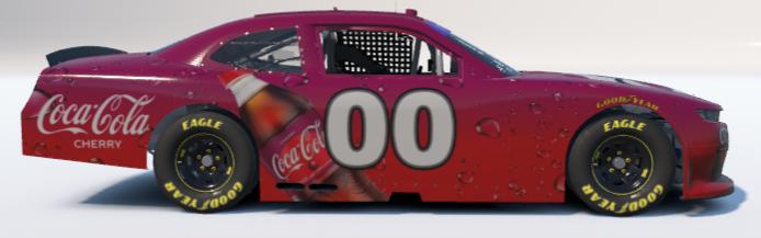 Preview of Cherry Coke Xfinity Chevy by Kevin King Jr
