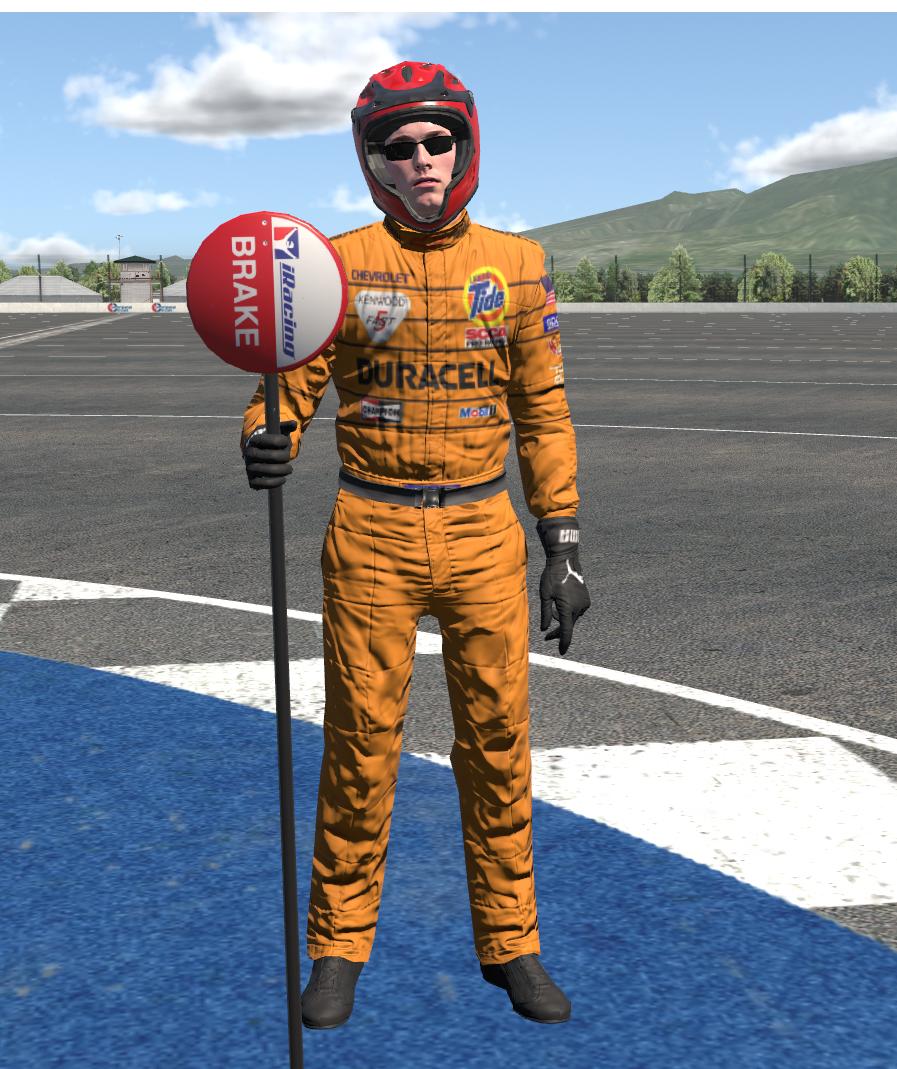 Preview of Duracell drivers suit by Bruce Funderburg