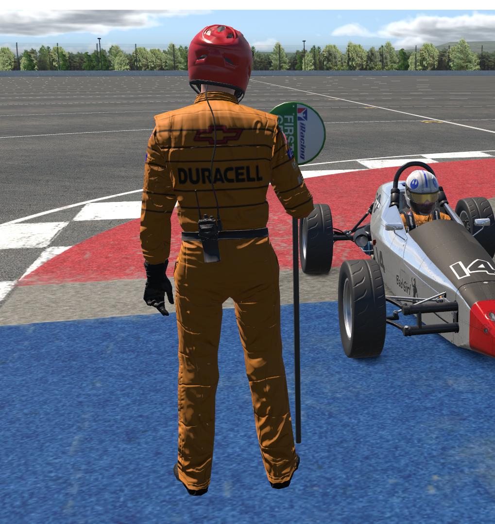 Preview of Duracell drivers suit by Bruce Funderburg
