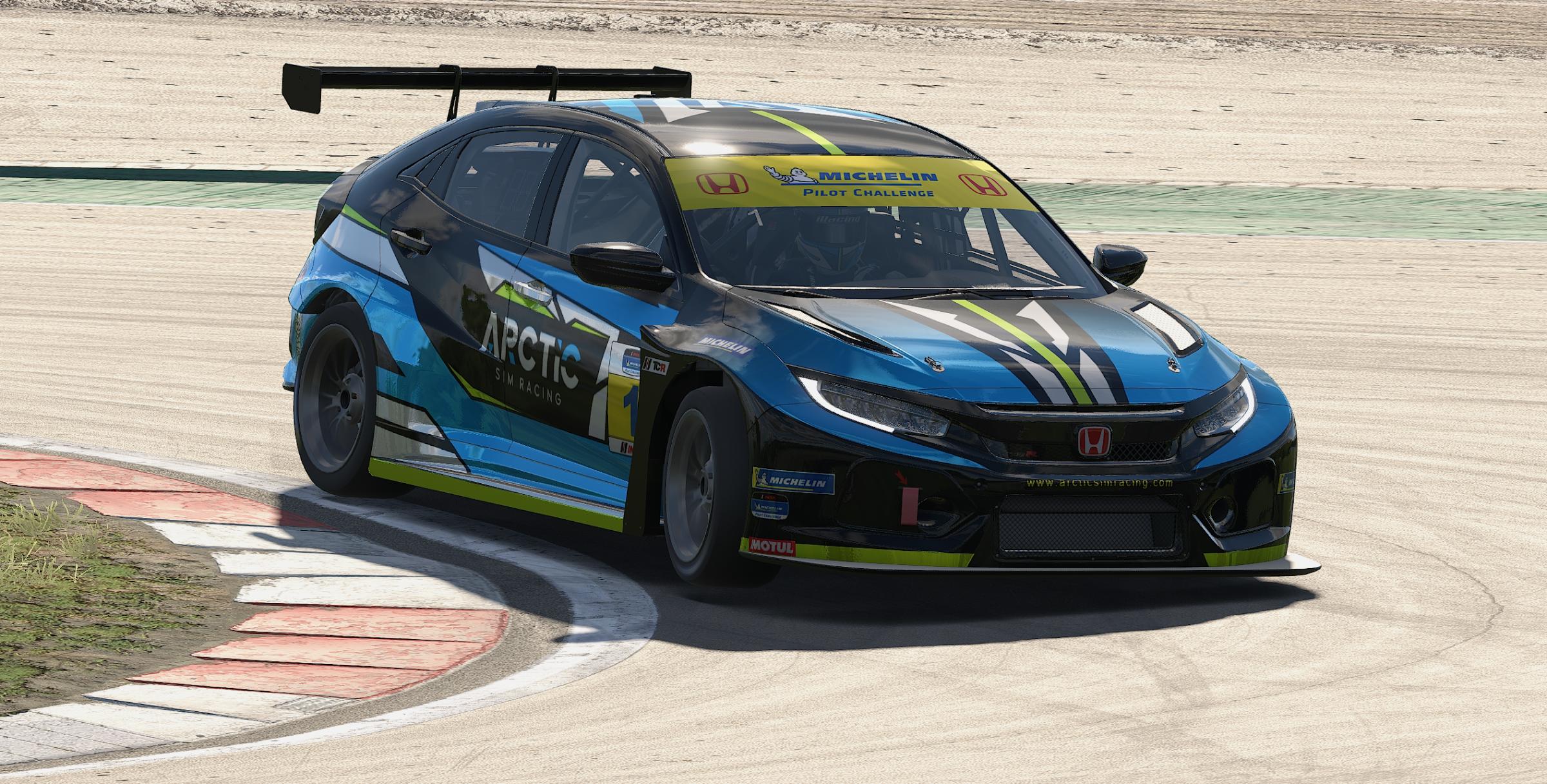 Preview of Arctic Honda Civic Type R TCR by Ben Laughter