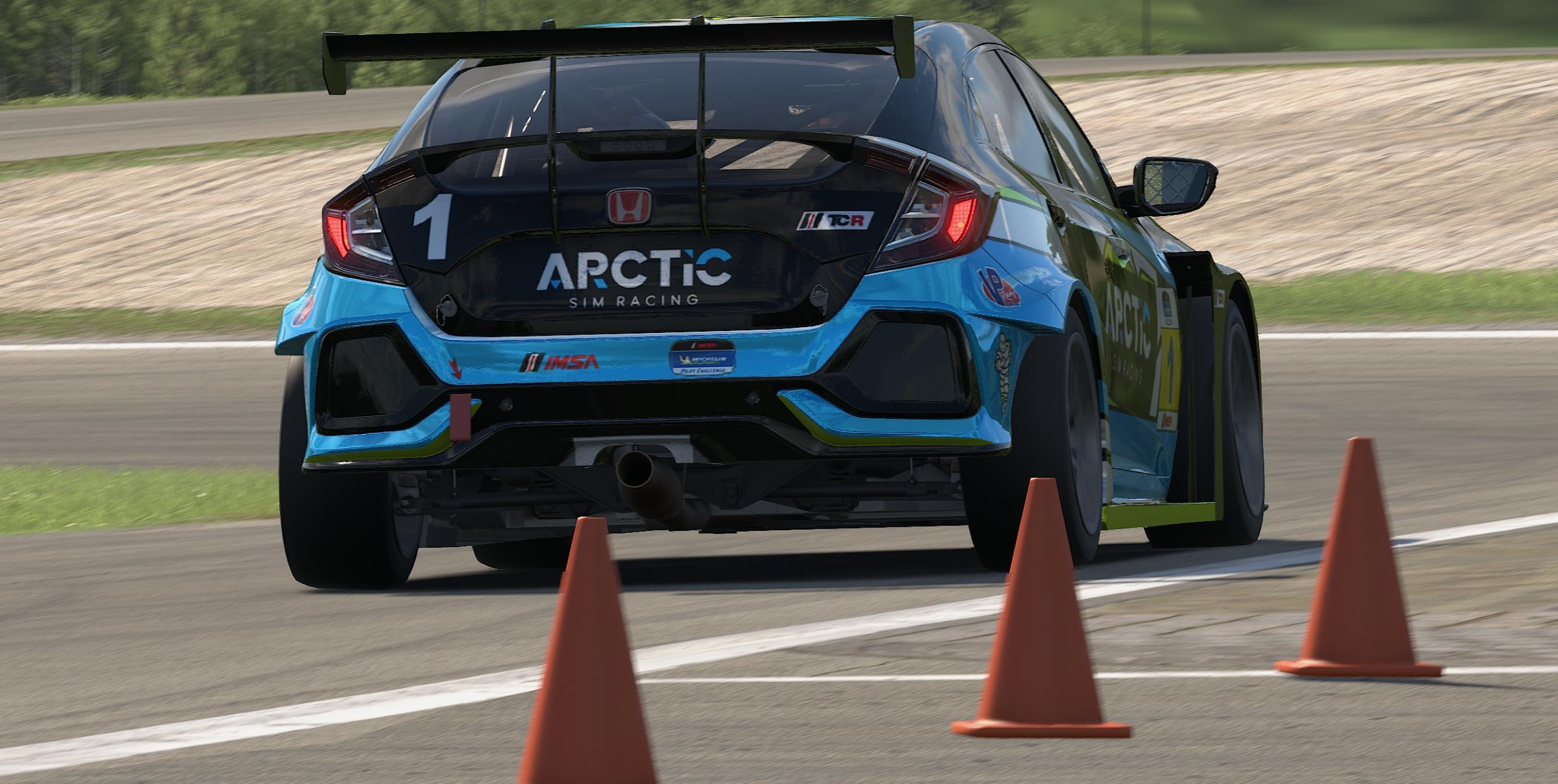 Preview of Arctic Honda Civic Type R TCR by Ben Laughter