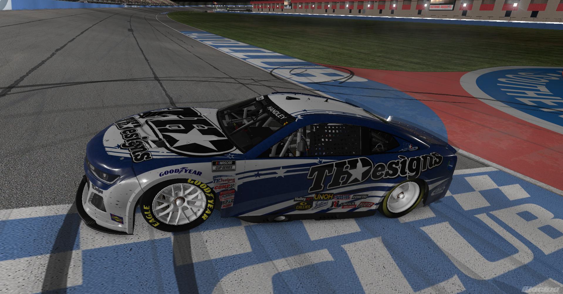 Preview of THD 2026 - Lonestar Blue - TH Designs Sim Stamp by Teejay Handley