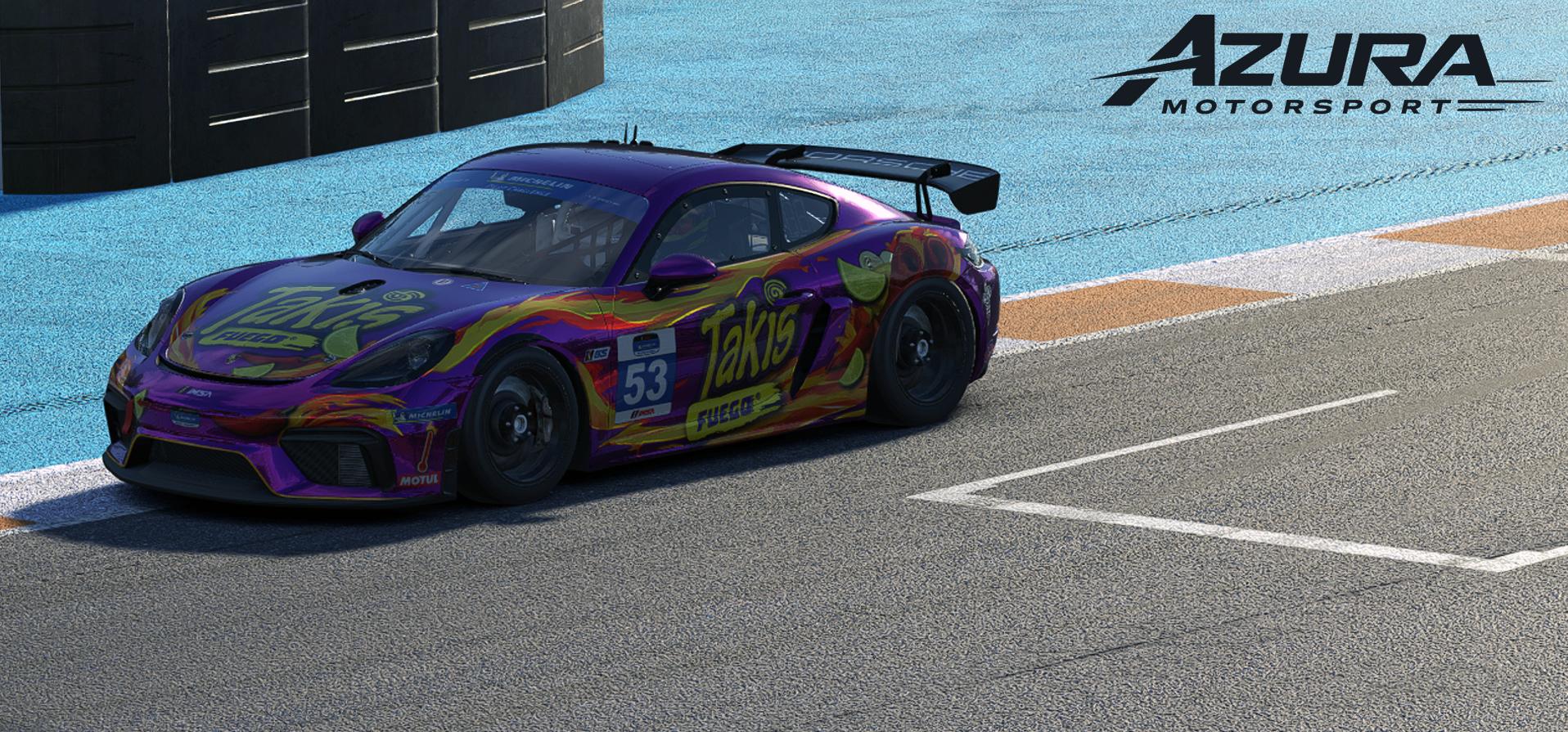 Preview of Takis (Fuego) - Porsche 718 Cayman GT4 Clubsport by Gavin D.