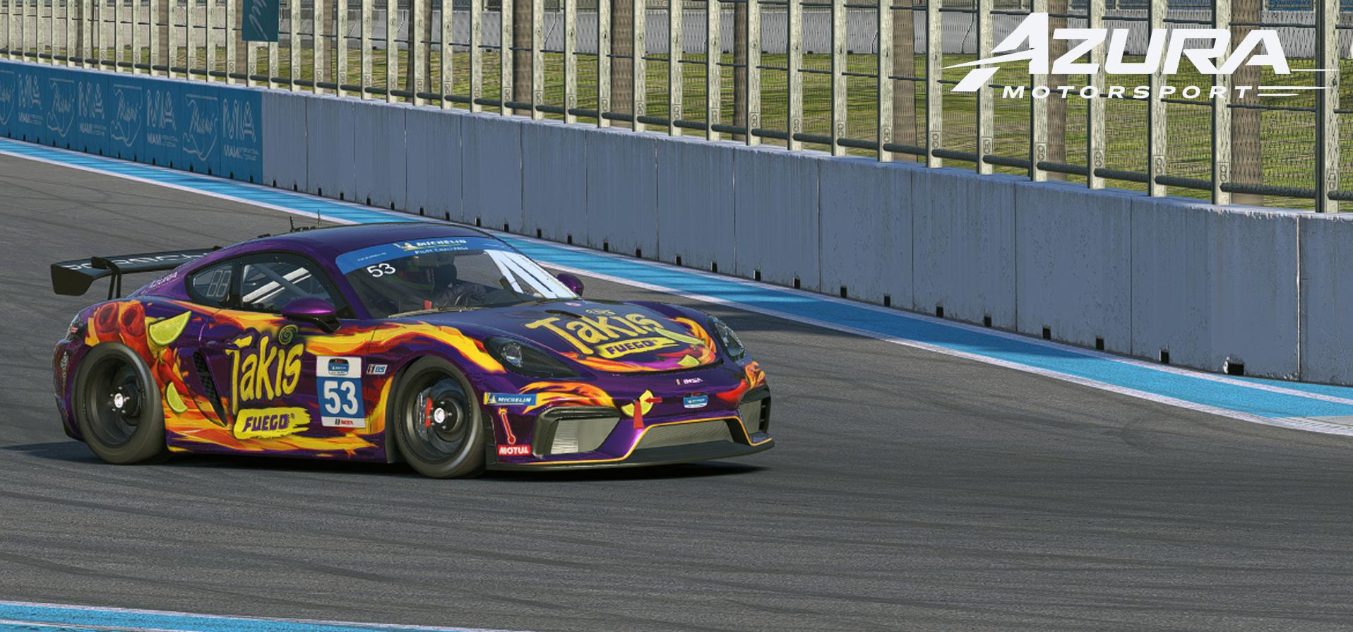 Preview of Takis (Fuego) - Porsche 718 Cayman GT4 Clubsport by Gavin D.