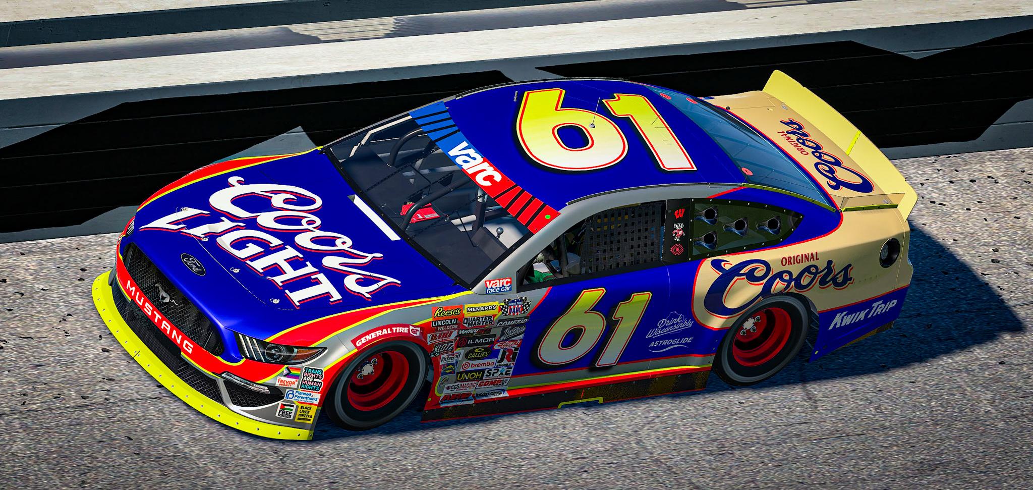 Preview of Coors Light Ford Mustang by Jory Fleischauer