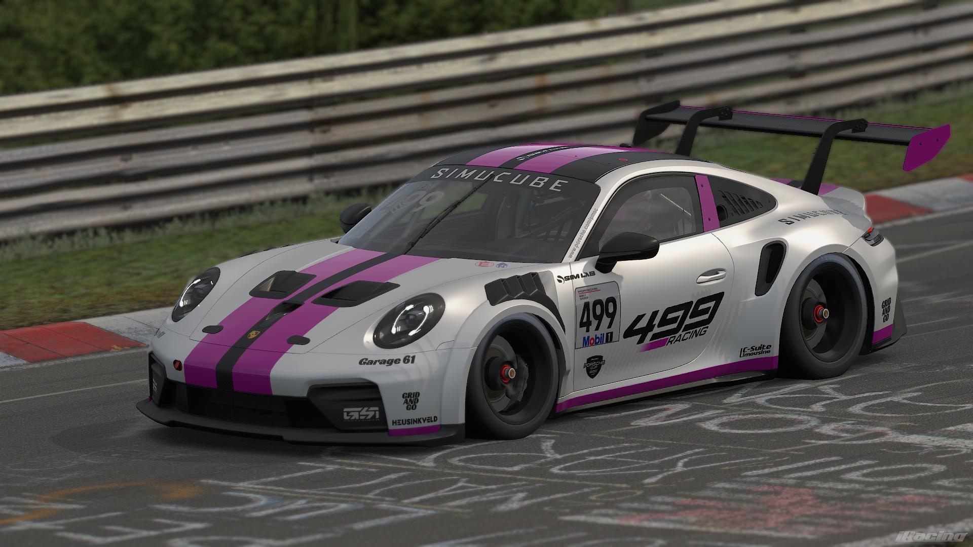 Preview of 499RACING - Porsche 911 Cup (992.2) 5.0 (Pink) by Nick Eby