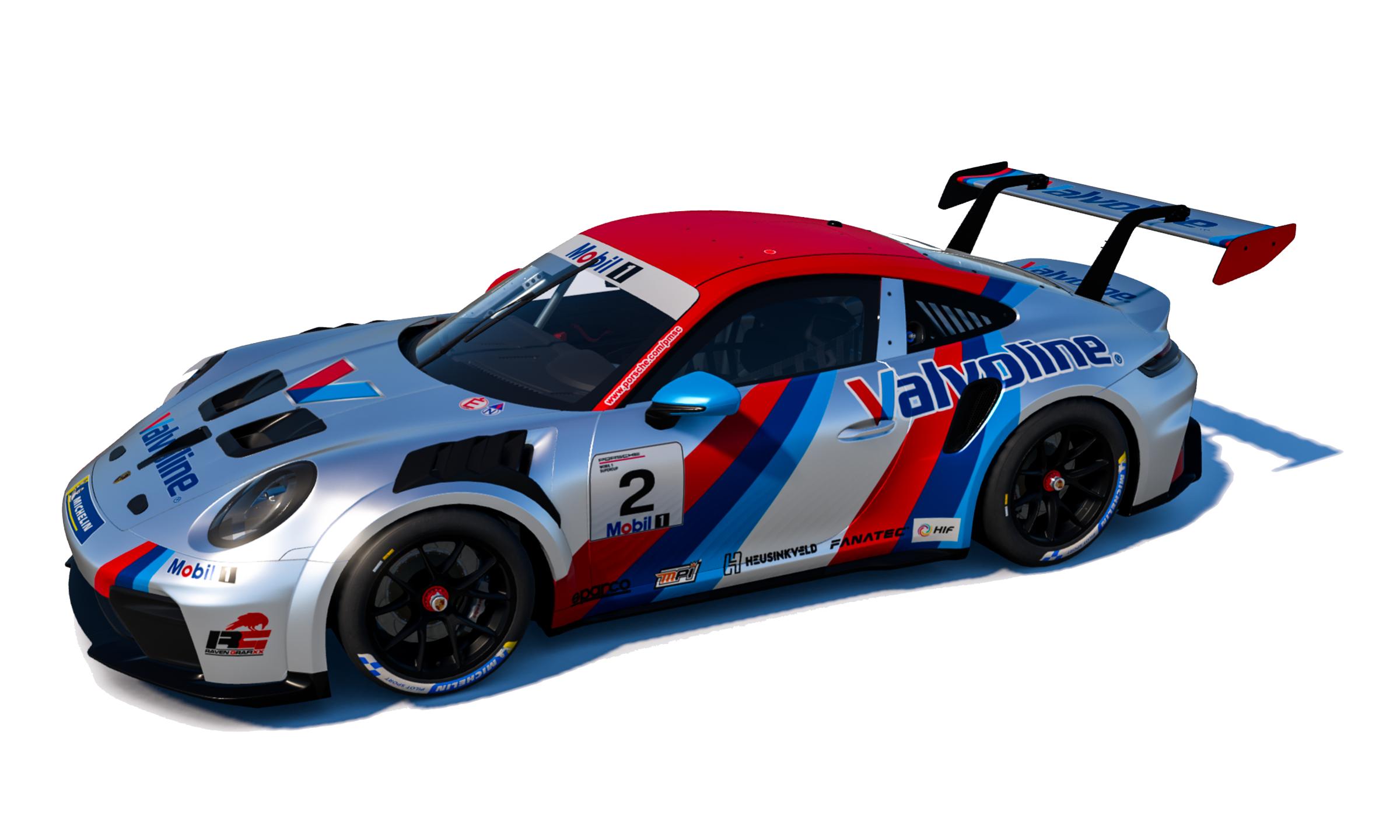 Preview of Valvoline Porsche 992 2 Cup v3B 2025 by Doyle Lowrance