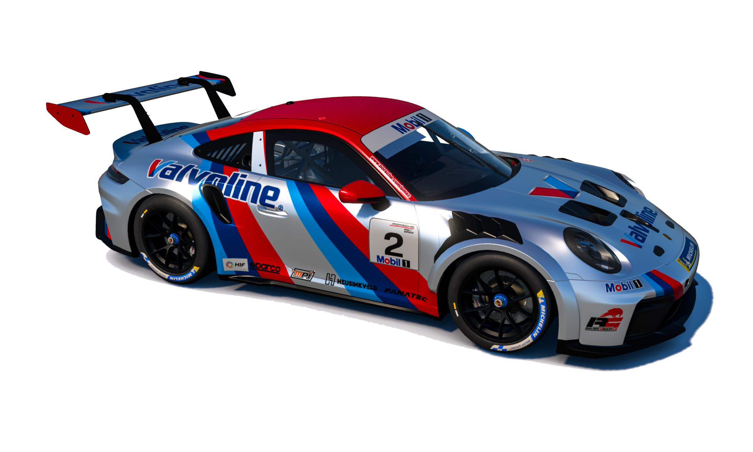 Preview of Valvoline Porsche 992 2 Cup v3B 2025 by Doyle Lowrance