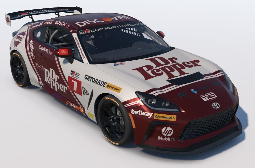 Preview of Dr. Pepper Pepsi Toyota GR86 by Ronald Lawson2